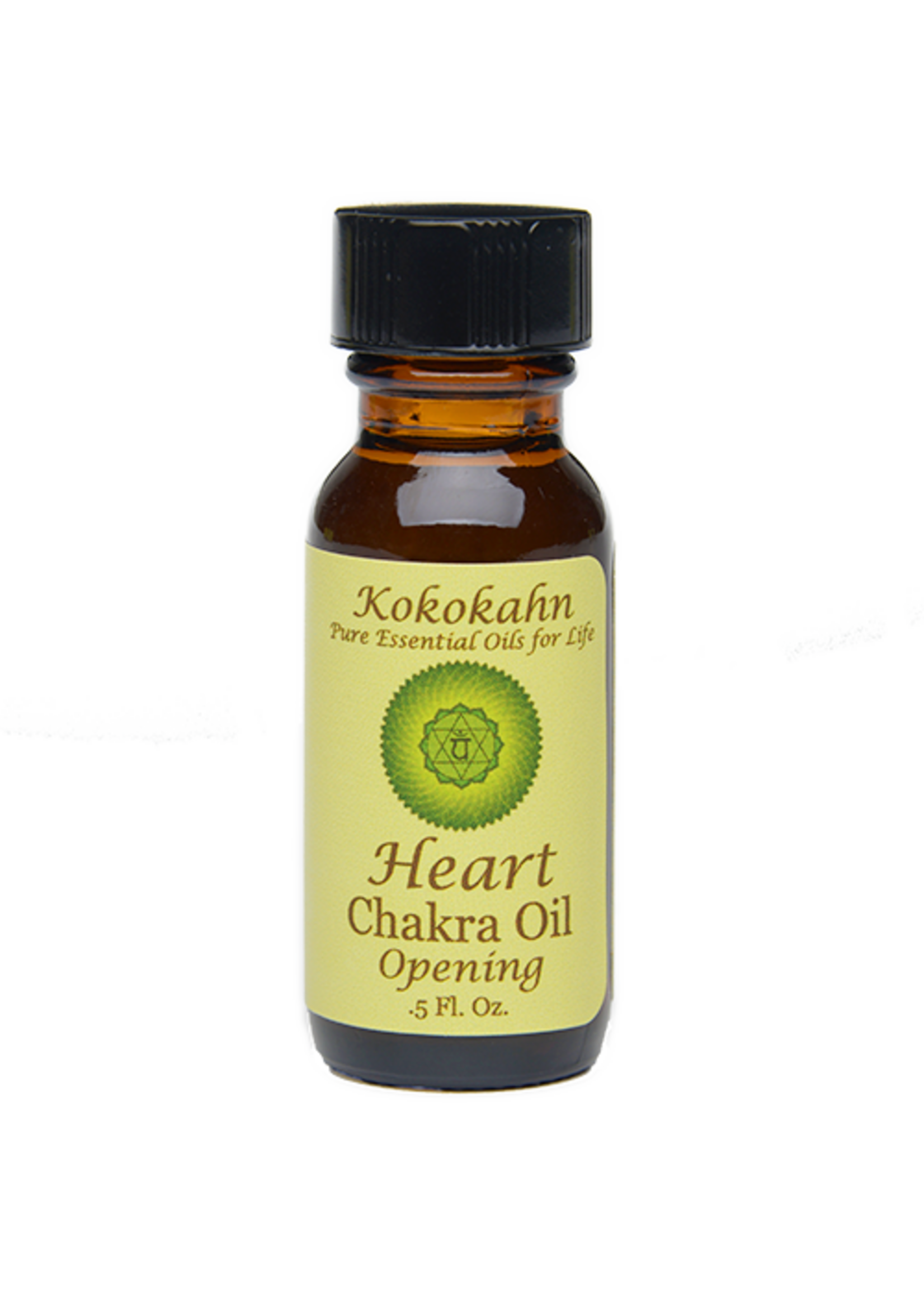 Kokokahn Chakra Oil Blend Heart  .5oz