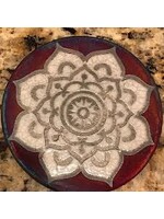 Raku Coasters Mandala 2pk