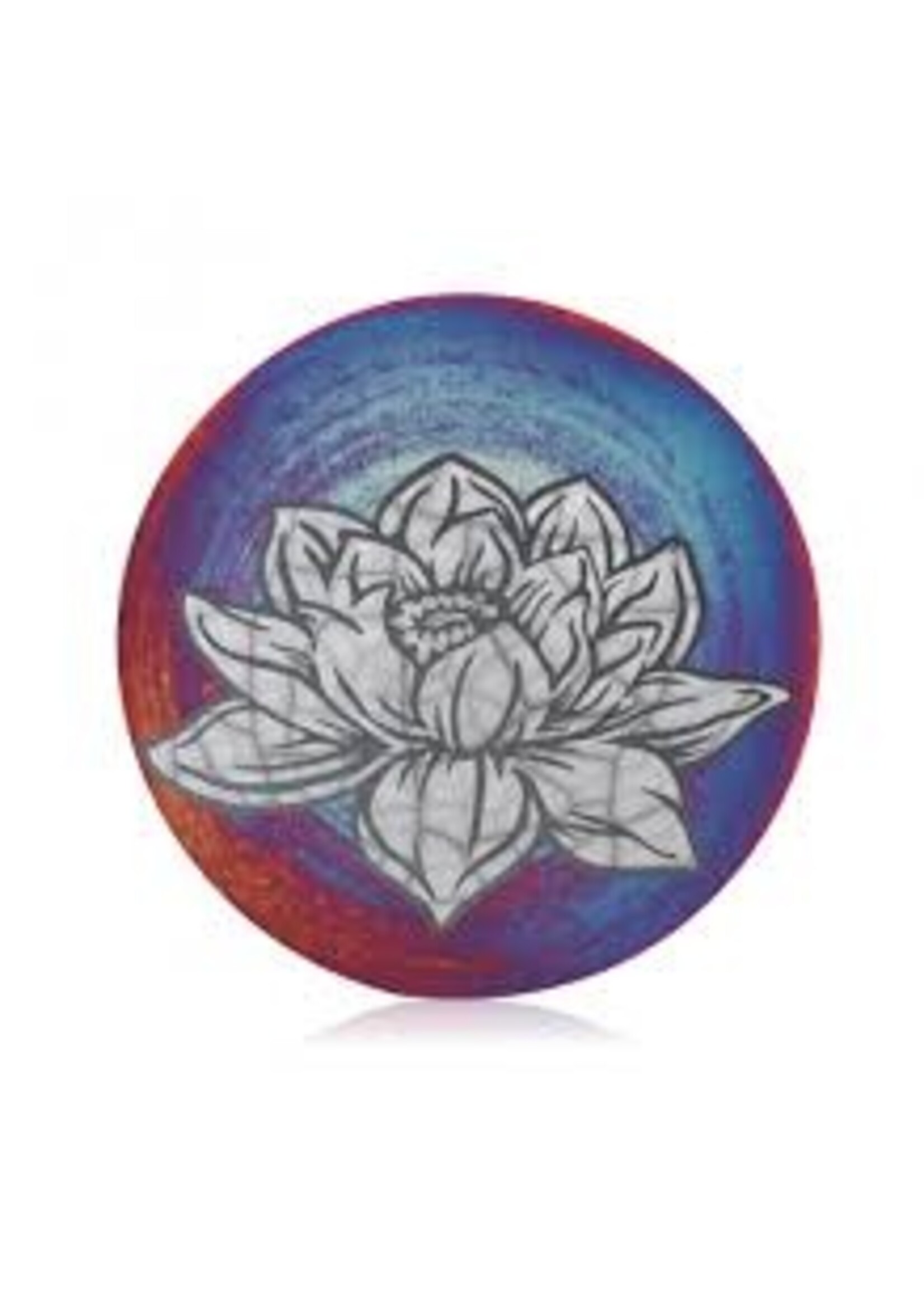 Raku Coasters Lotus Blossom 4pk