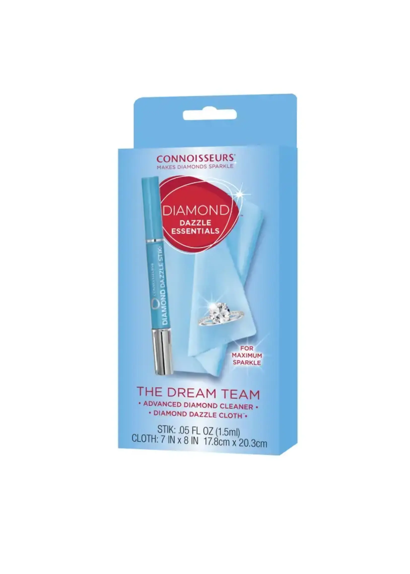 Connoisseurs Jewelry Diamond Cleaner Cloth