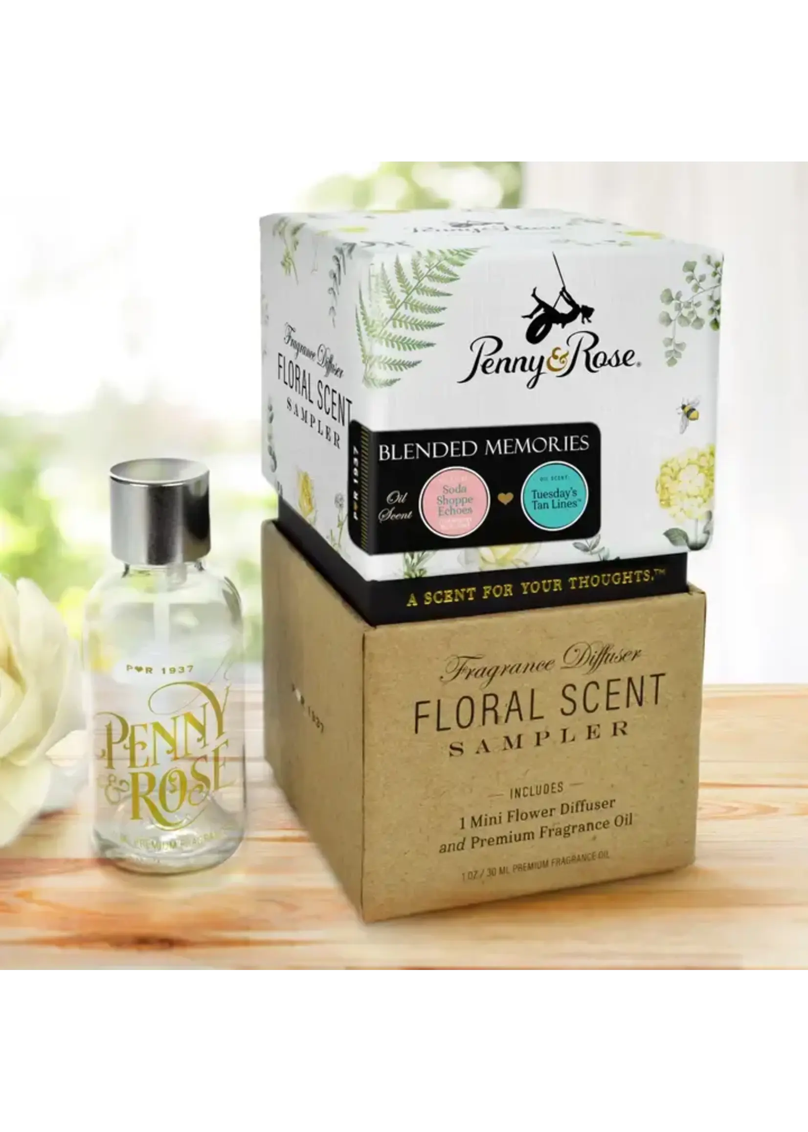 Penny & Rose Floral Scent Diffuser Pink Sands