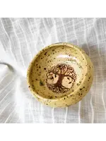 Trinket Dish Ceramic Tree of Life 3.5"D