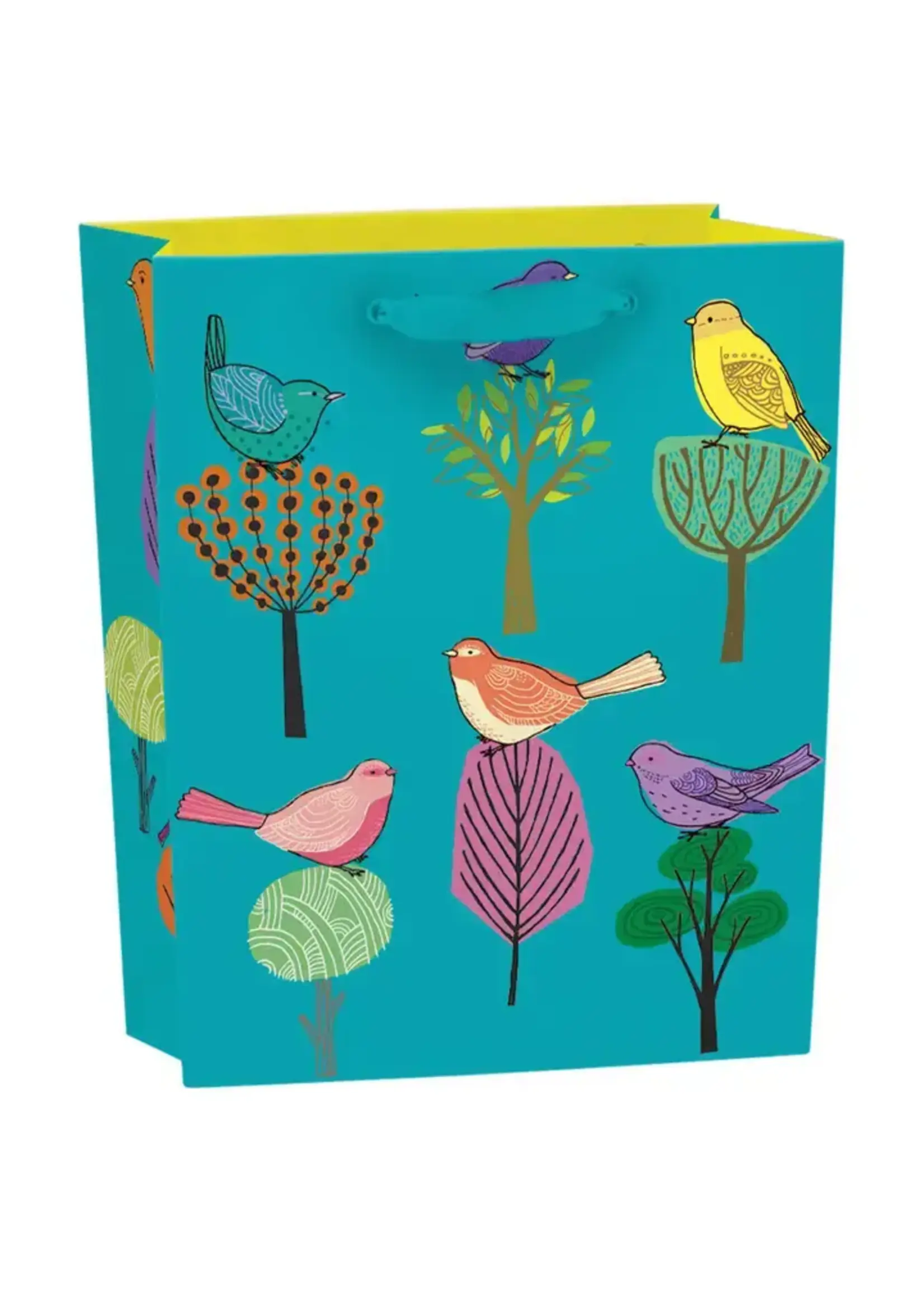 Gift Bag Modern Birds Small