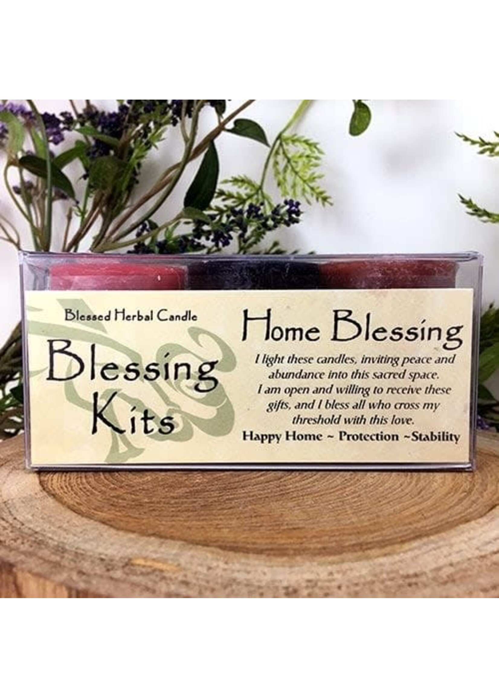 Candle Blessing Kits Home Blessing set of 3