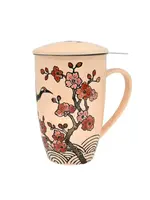 Japanese Crane Mug & Infuser
