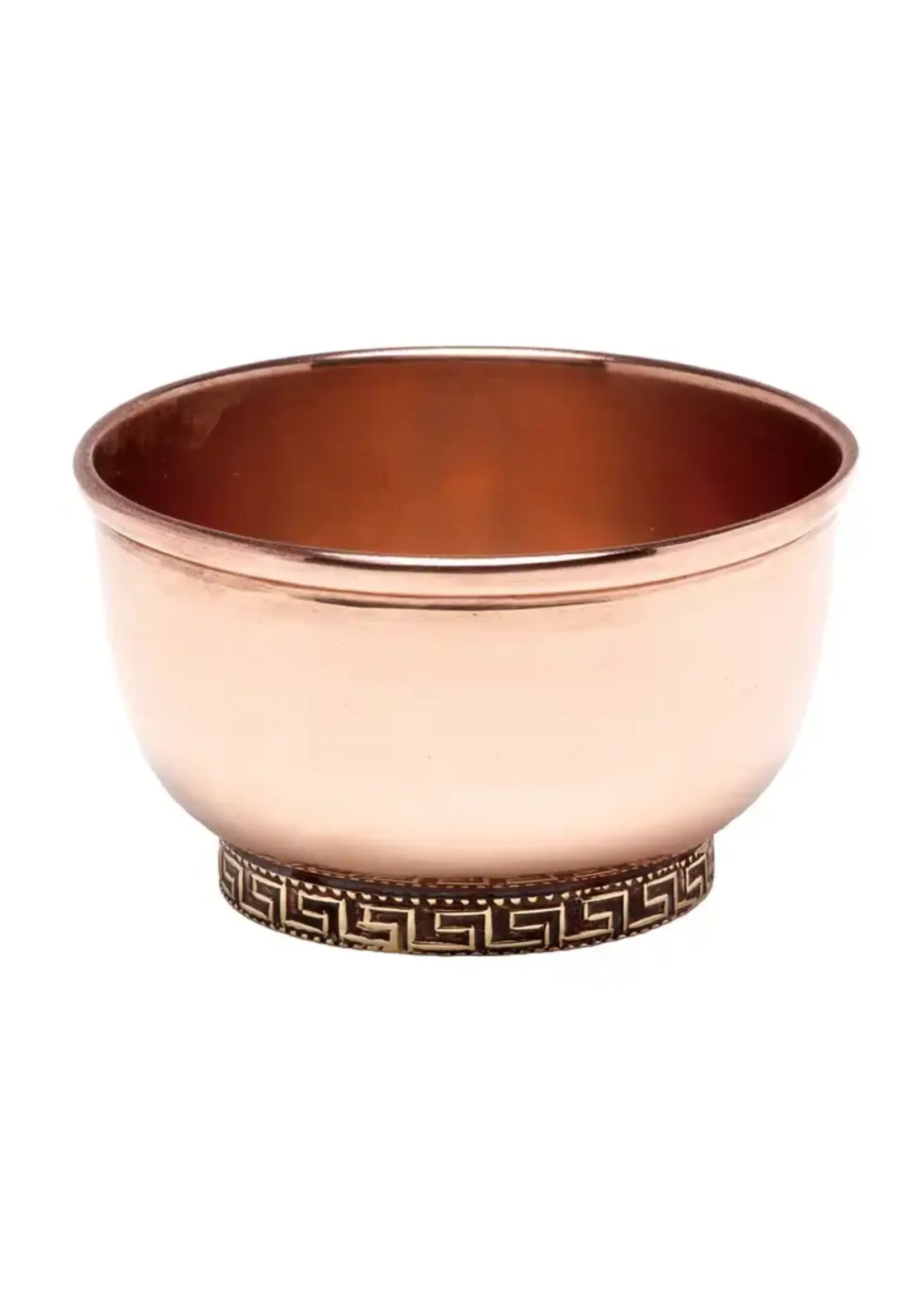 Offering Bowl Copper 3" Plain