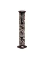 Burner Bottle Forest Animals Black 11.5"H