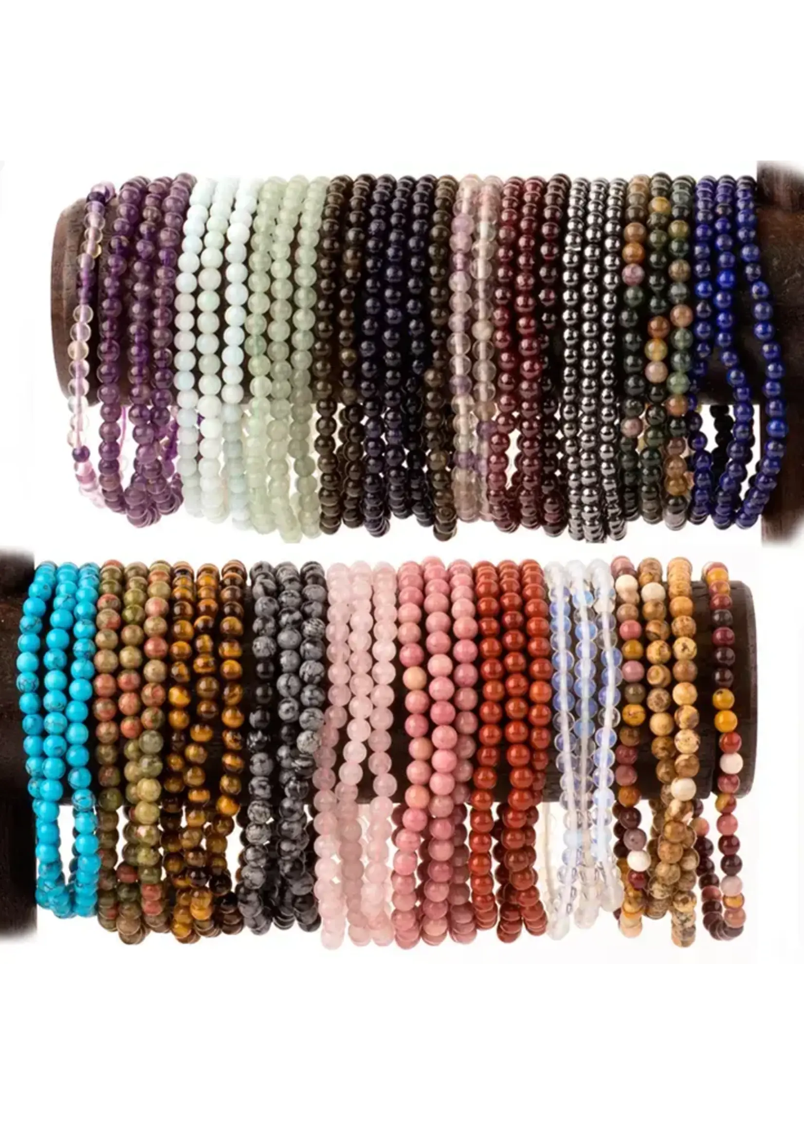 4mm Gemstone Bracelets