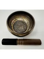 Serenity Tibet Ganesh Mantra Singing Bowl 4.5"