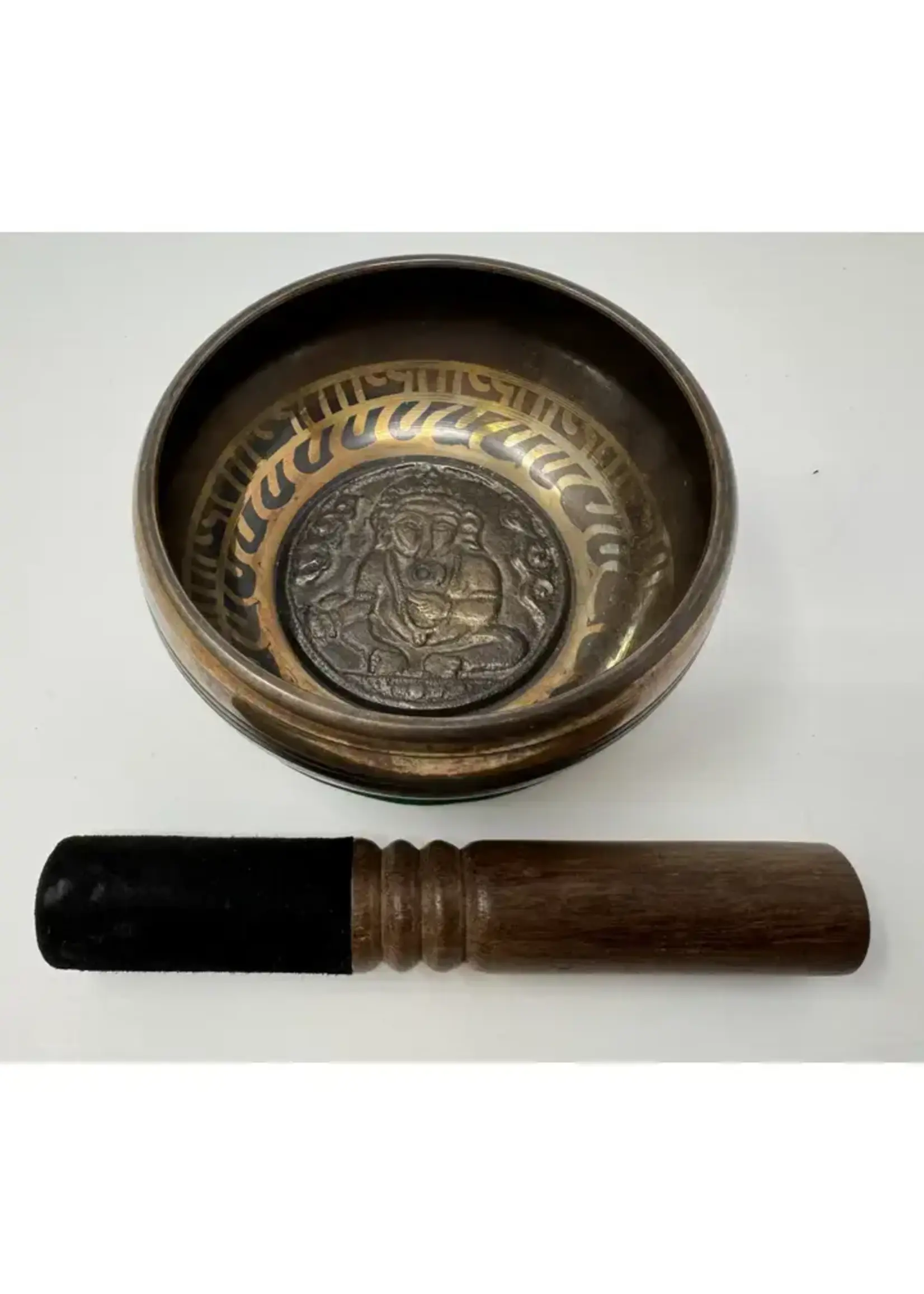 Serenity Tibet Ganesh Mantra Singing Bowl 4.5"