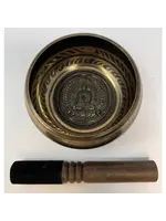 Serenity Tibet Buddha Mantra Singing Bowl 4.5"