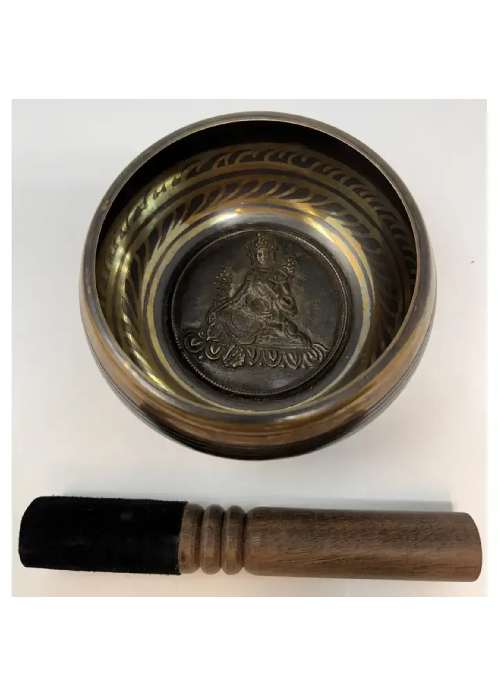 Serenity Tibet Buddha Mantra Singing Bowl 5.5"