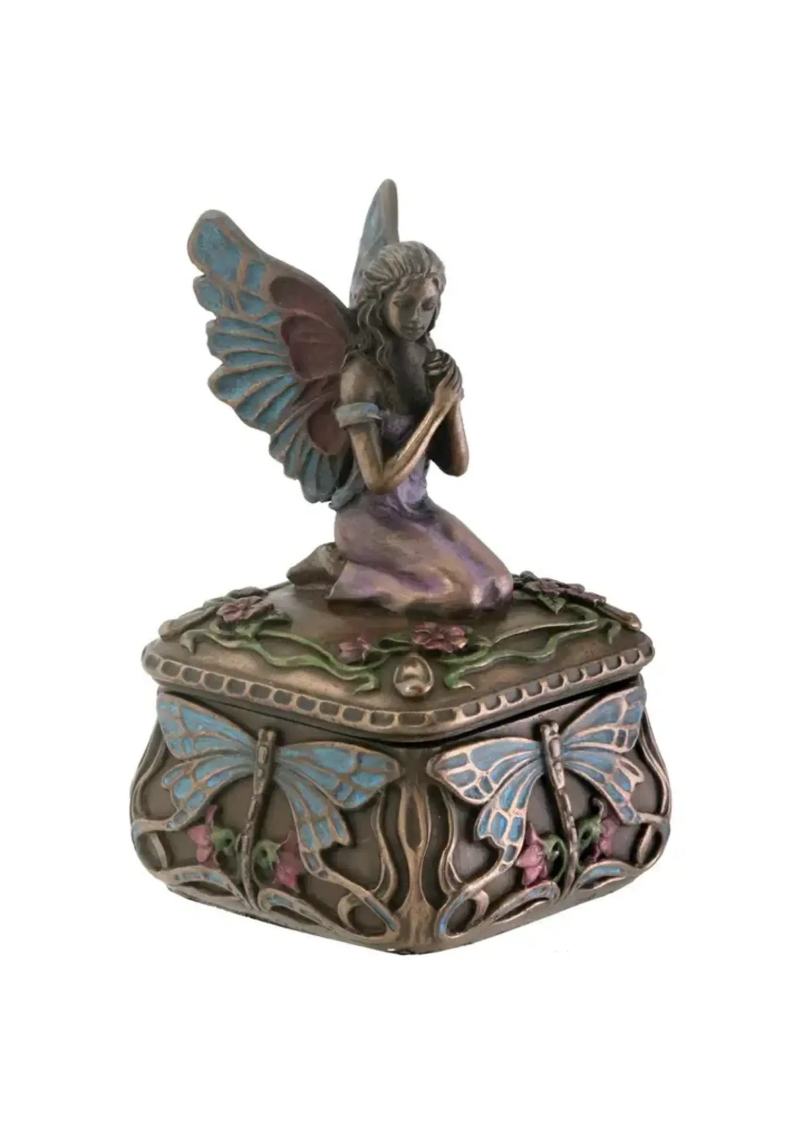 Dragonfly Fairy Trinket Box