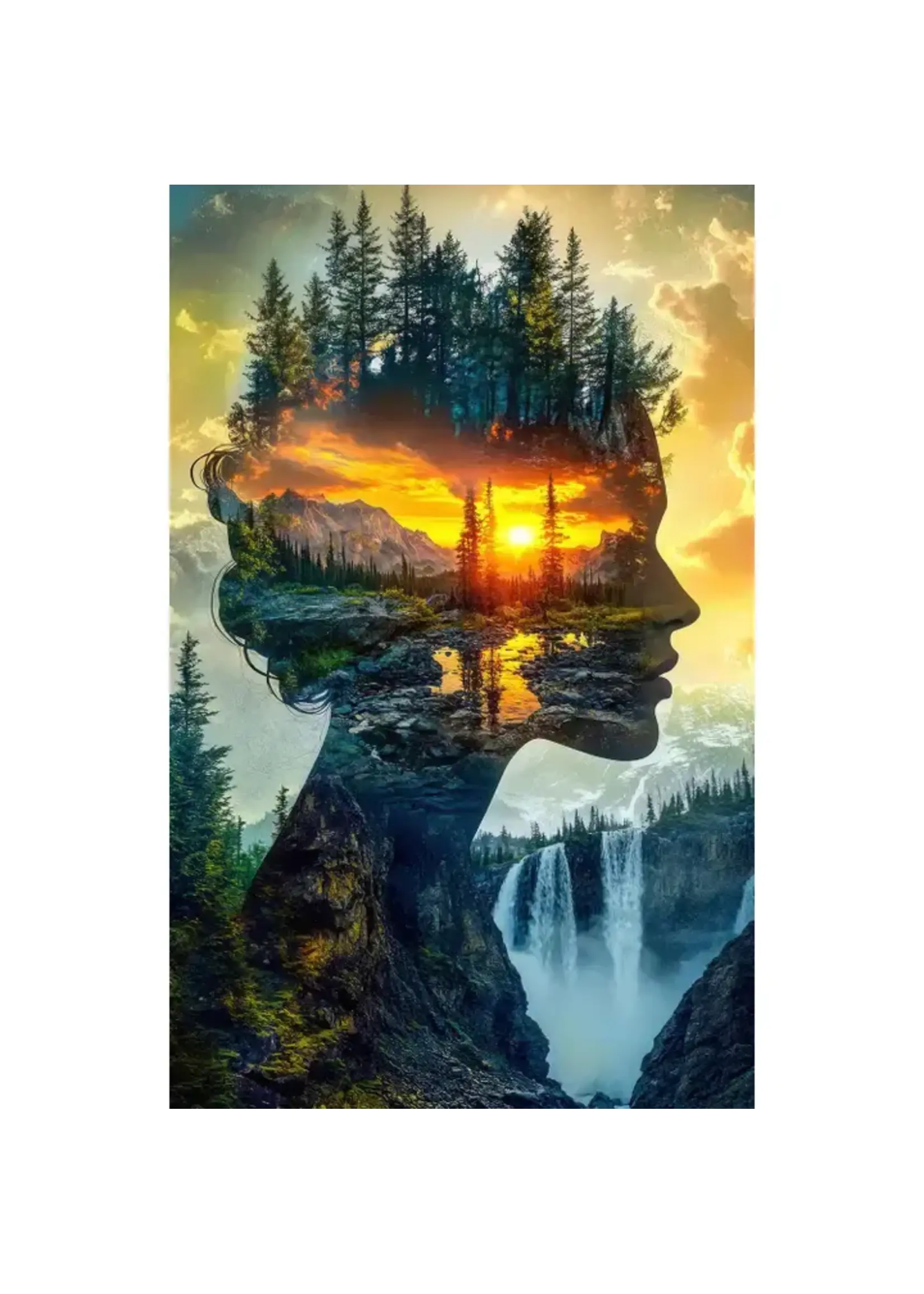 Puzzle One with Nature 550 Pc