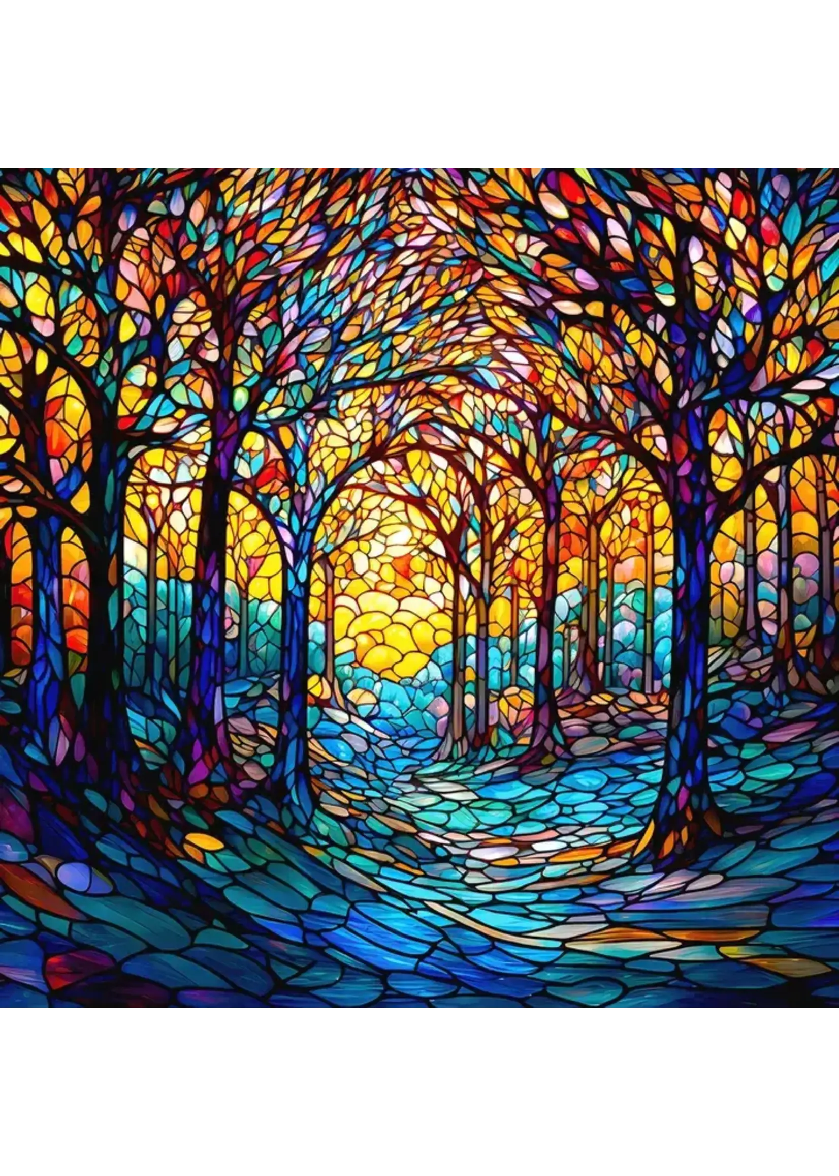 Puzzle the Glass Forest 500 Pc