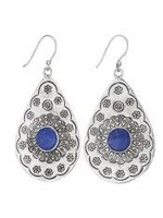 Tiger Mountain Earring Tribal Lapis Floral