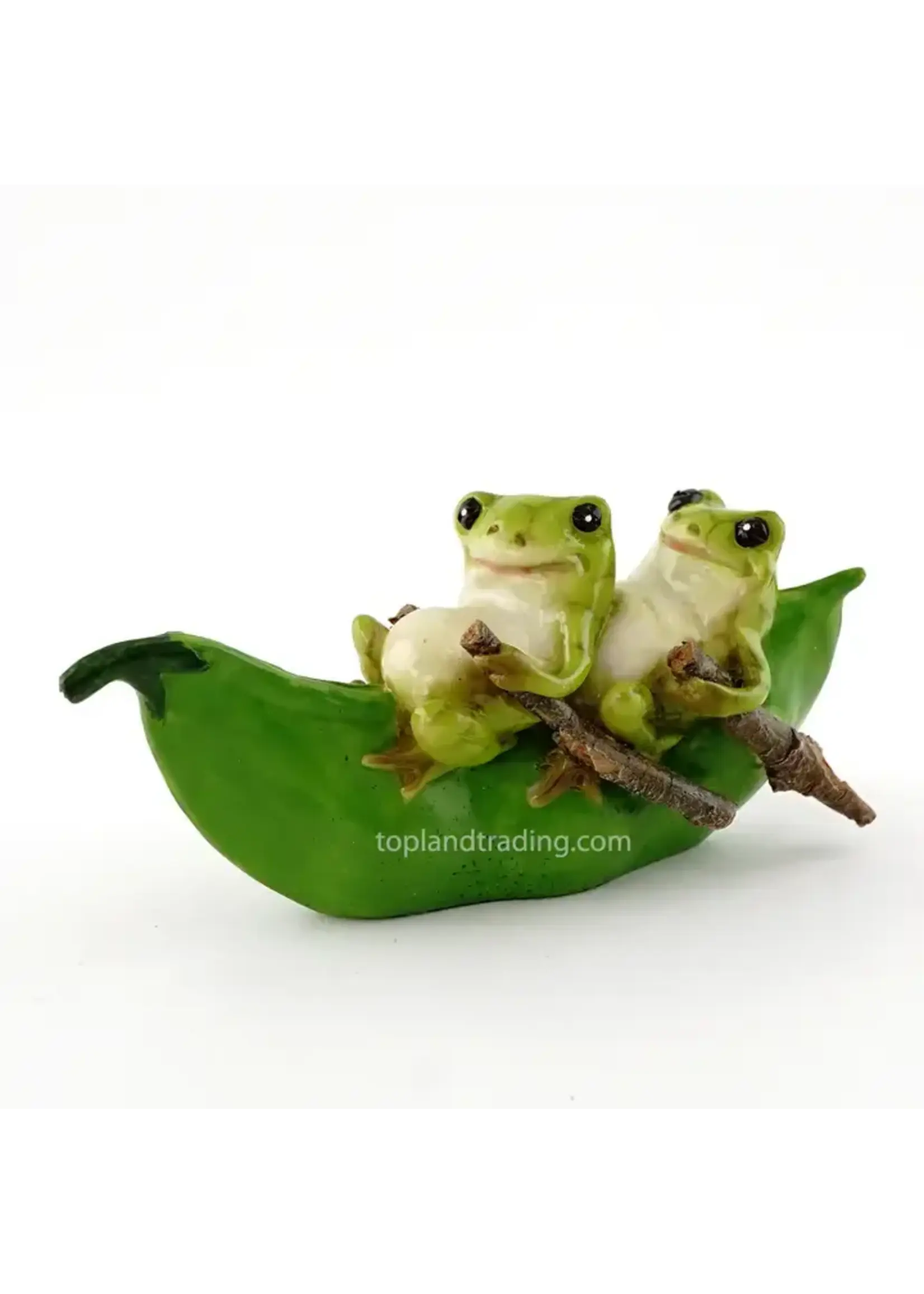 Top Land Frogs Rowing Peapod Boat