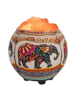 Ethnic Elephant Salt Lamp Diffuser