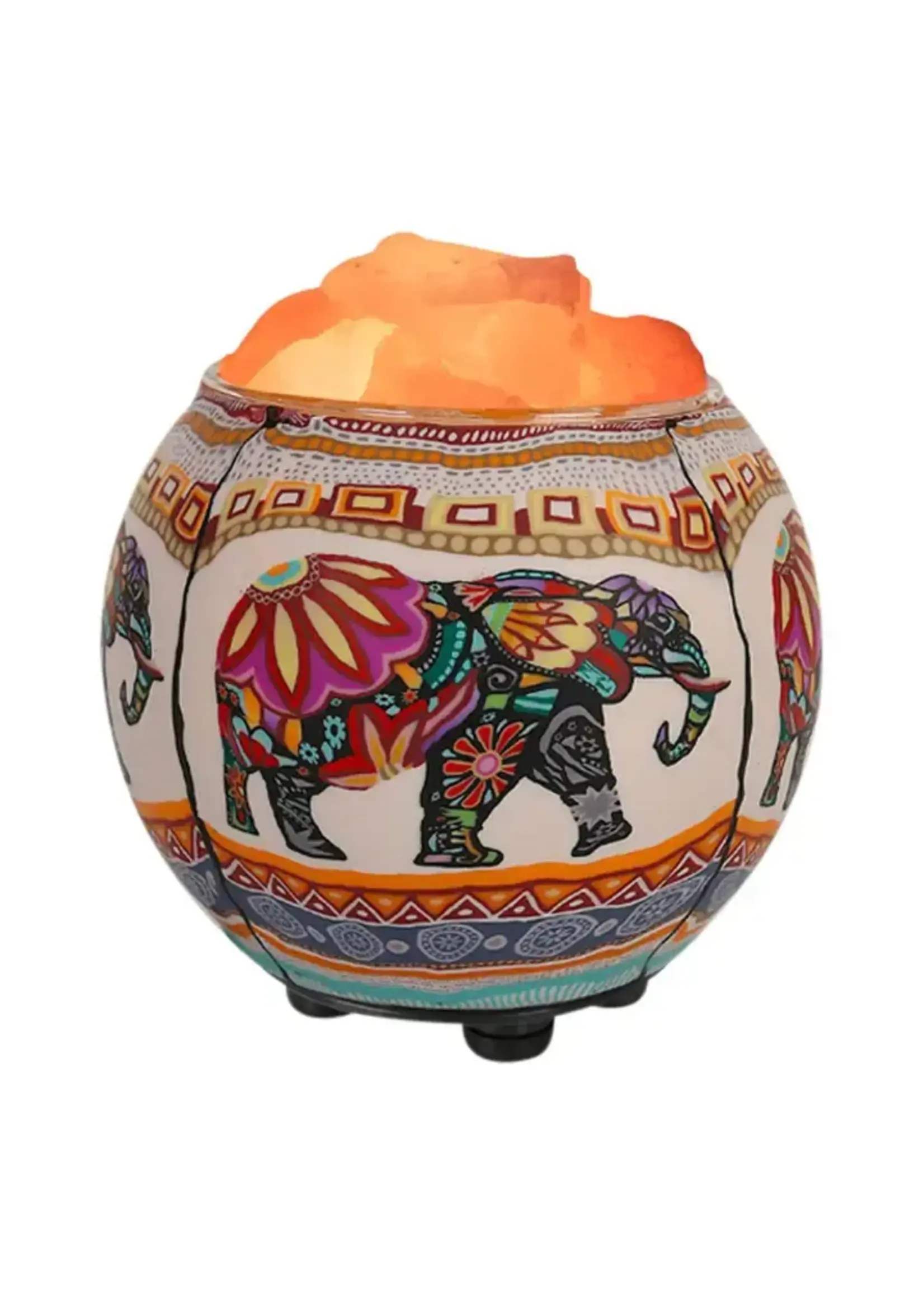 Ethnic Elephant Salt Lamp Diffuser