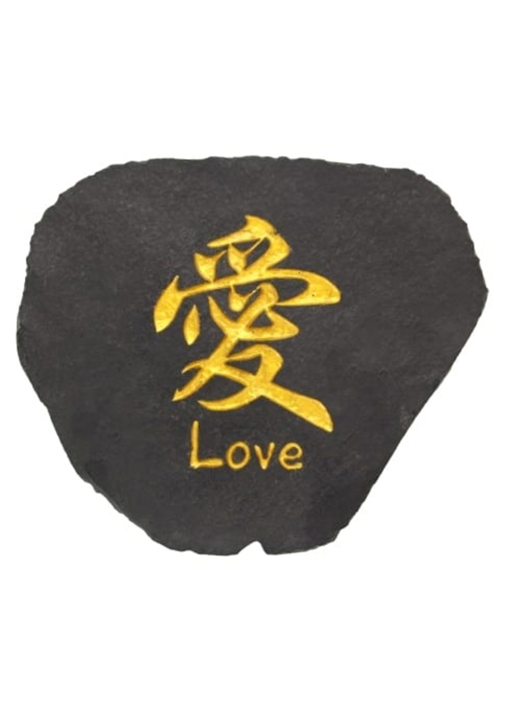 Miracle Stones - engraved with Kanji Words 1.5-2" Love