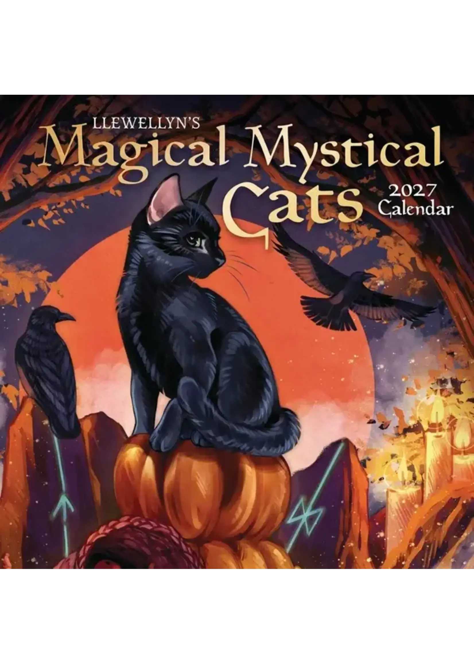 Cal 27  Llewellyn's Magical Mystical Cats Wall Calendar
