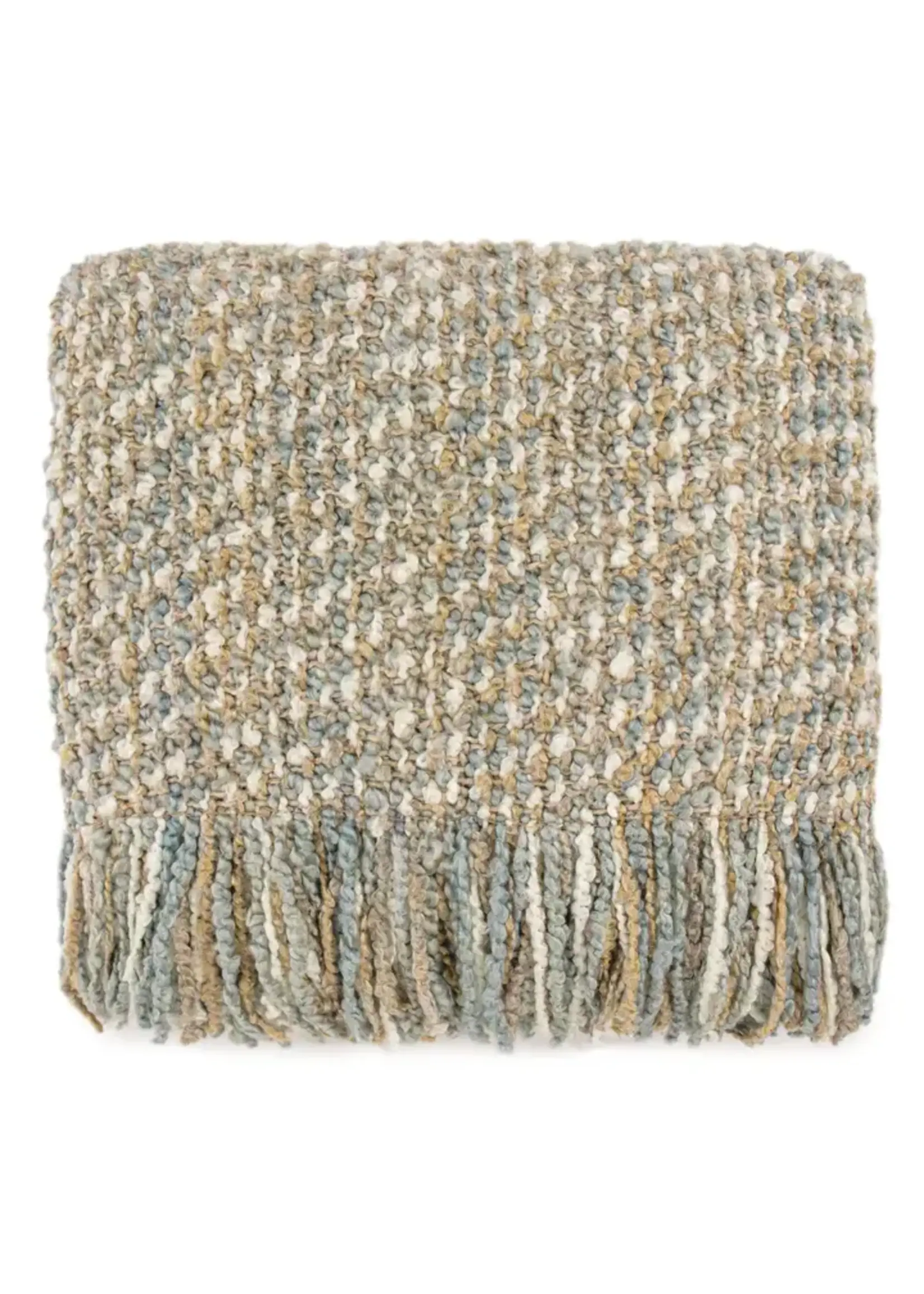 Bedford Collection Mesa Driftwood Throw 50x70