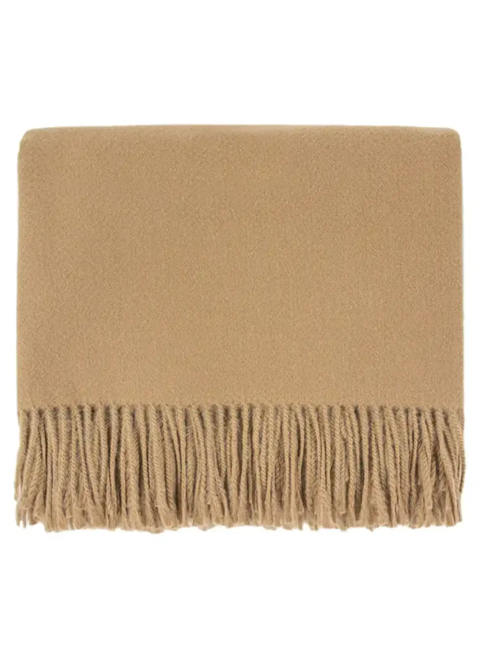 Bedford Collection Edinburgh Sandalwood Throw 50x68