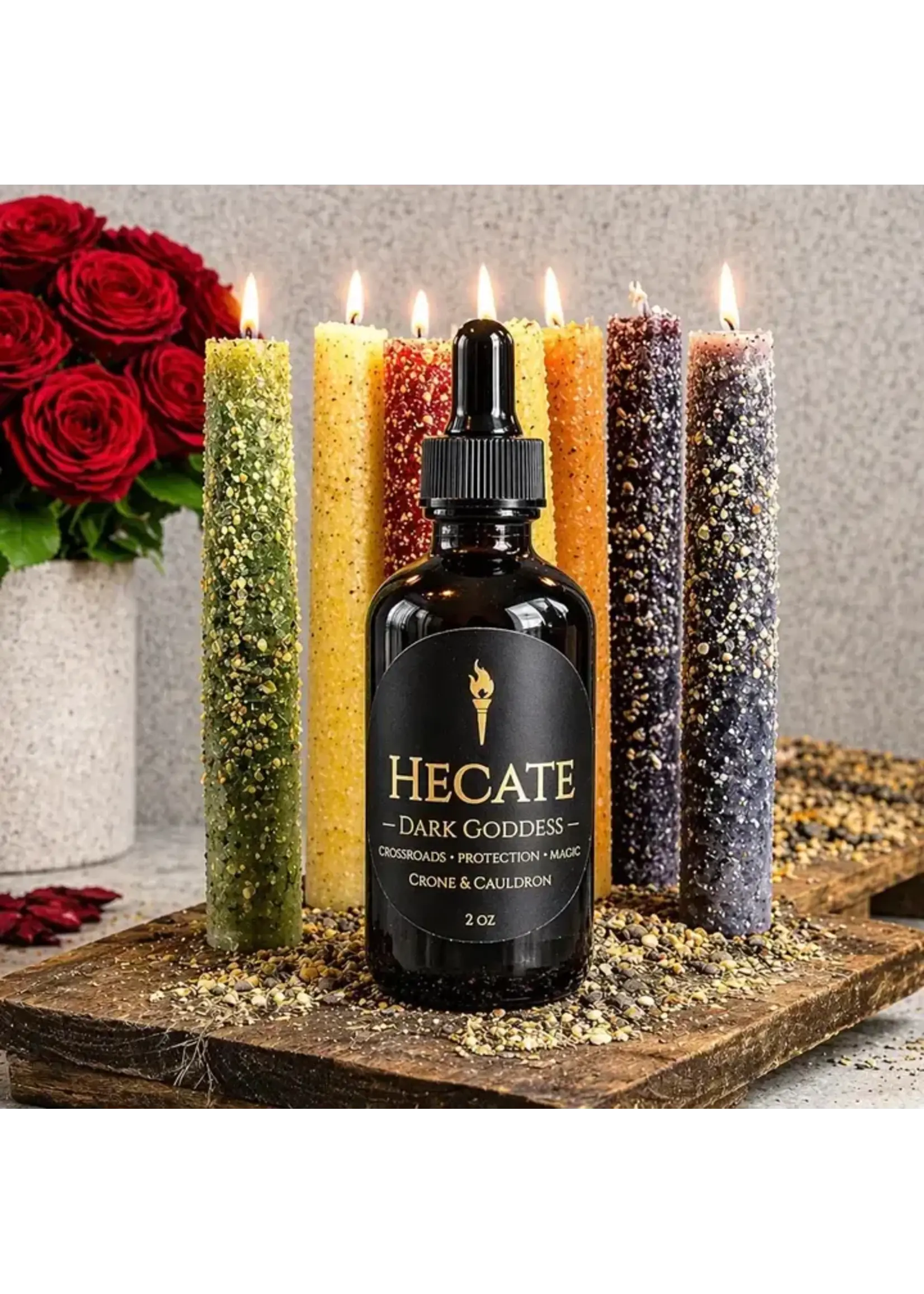 Dark Goddess - Hecate Ritual Oil (2oz)