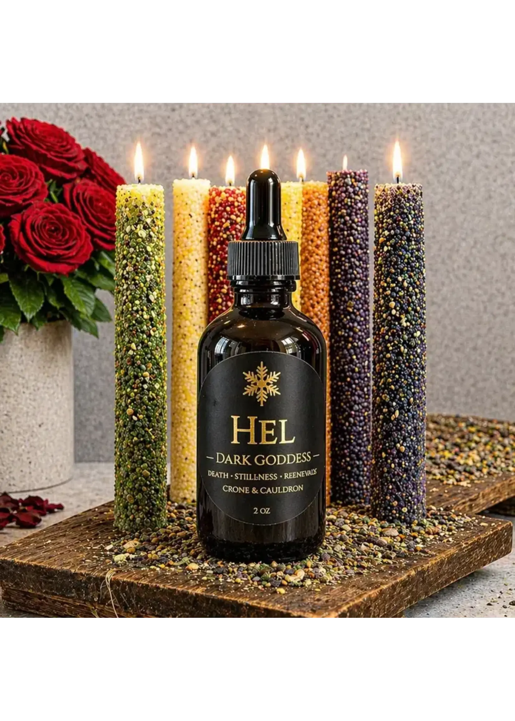 Dark Goddess - Hel Ritual Oil (2oz)