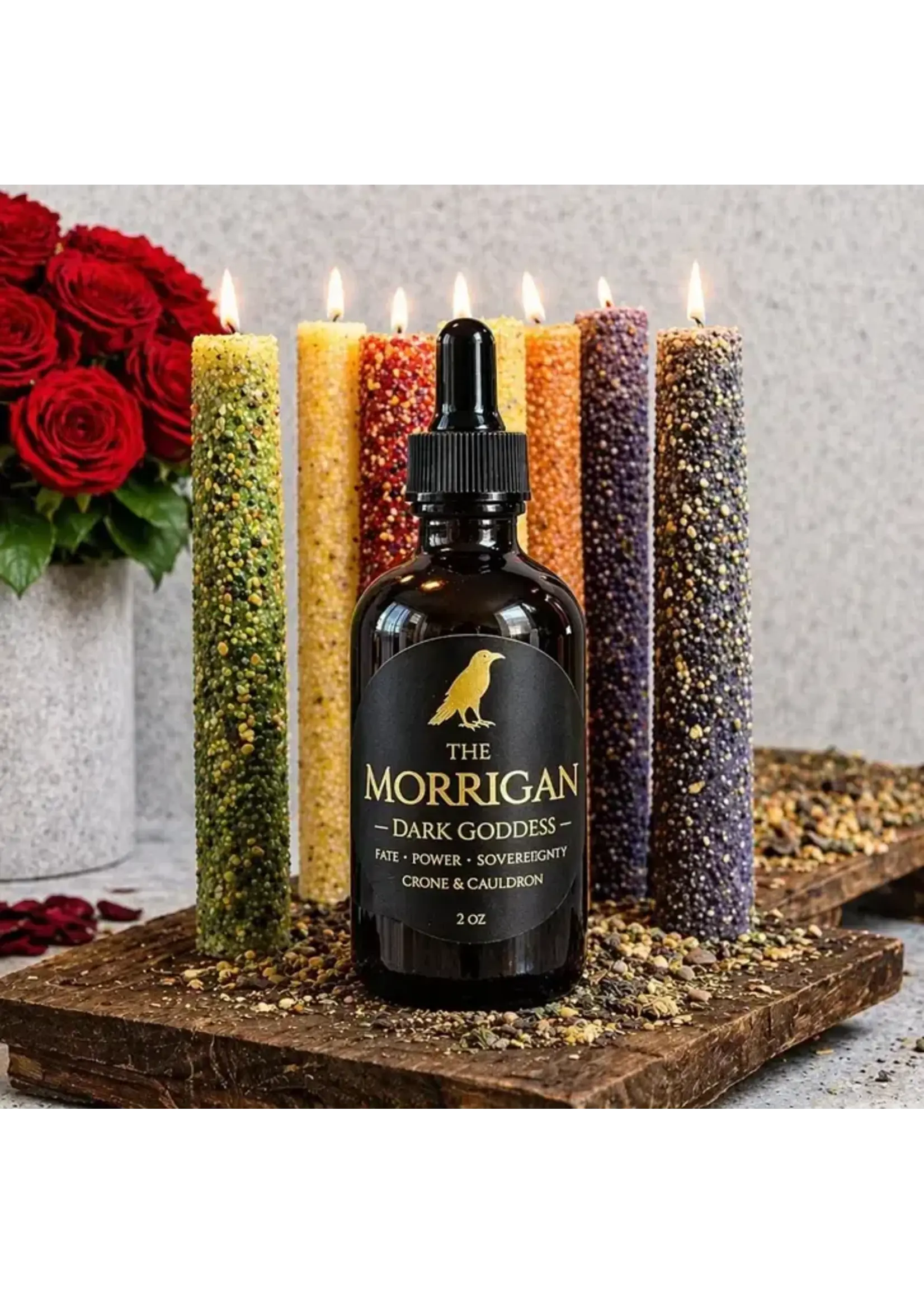 Dark Goddess - the Morrigan Ritual Oil (2oz)