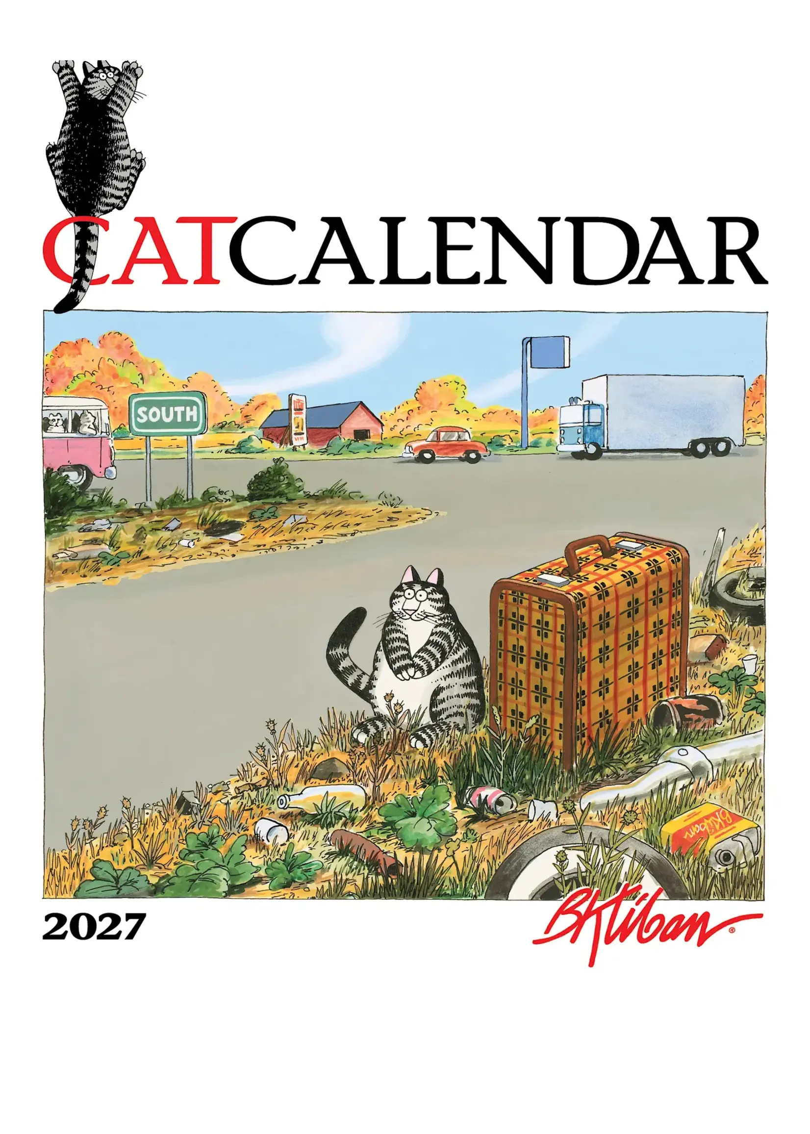 Calendar 2027 Mini CatCalender