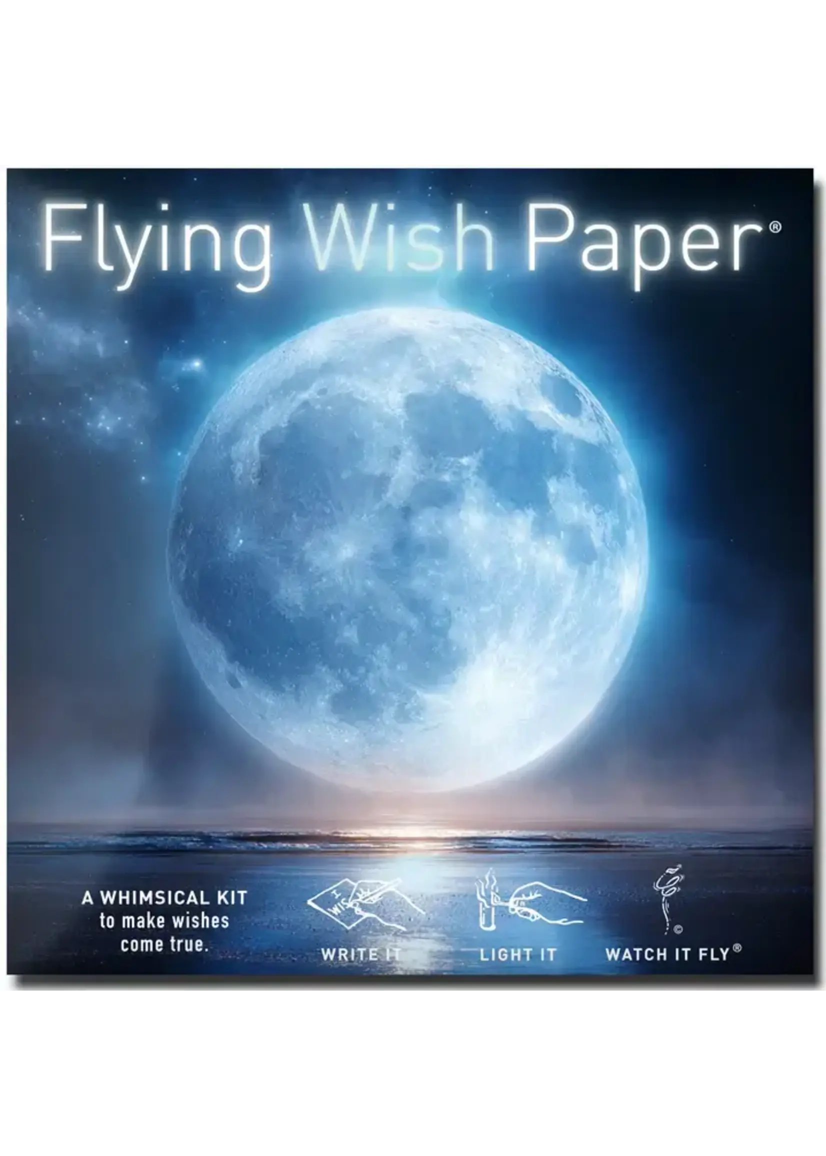 Flying Wish Paper Mini Blue Moon