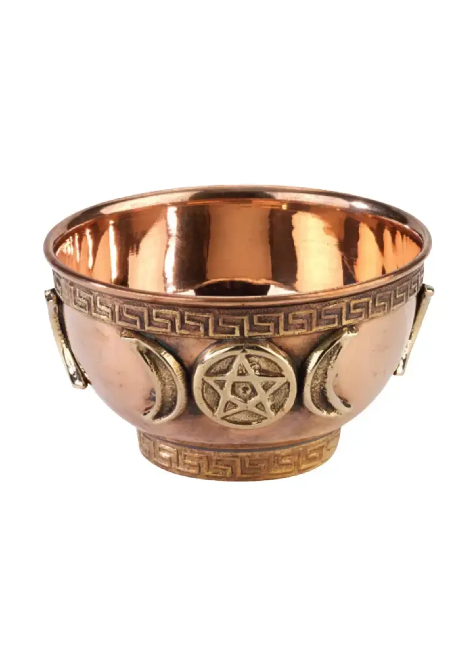 Goddess Copper Bowl Incense Burner