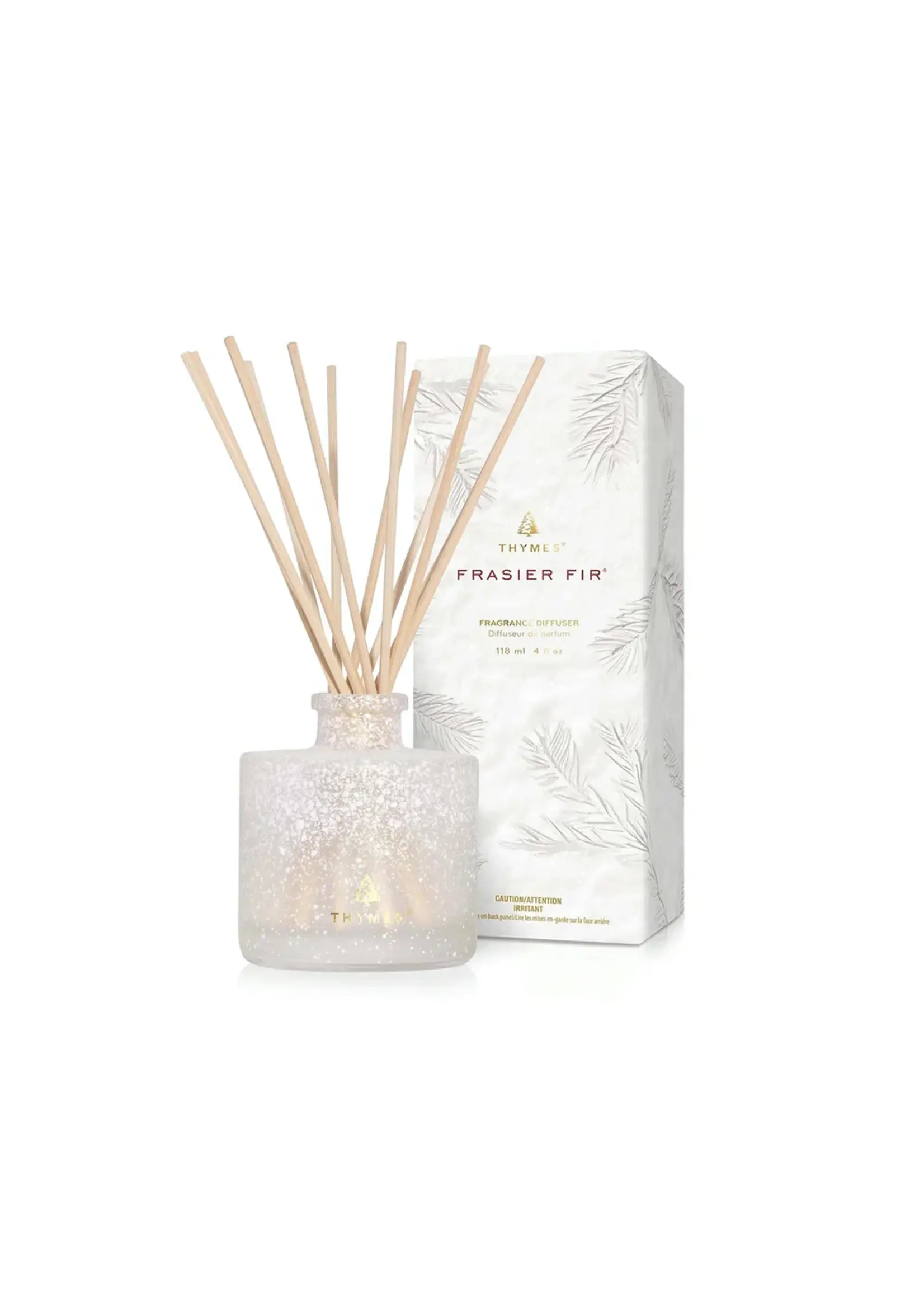 Frasier Fir Petite Flocked Frosted Diffuser 4oz