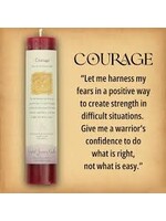 Candle Herbal Pillar Courage