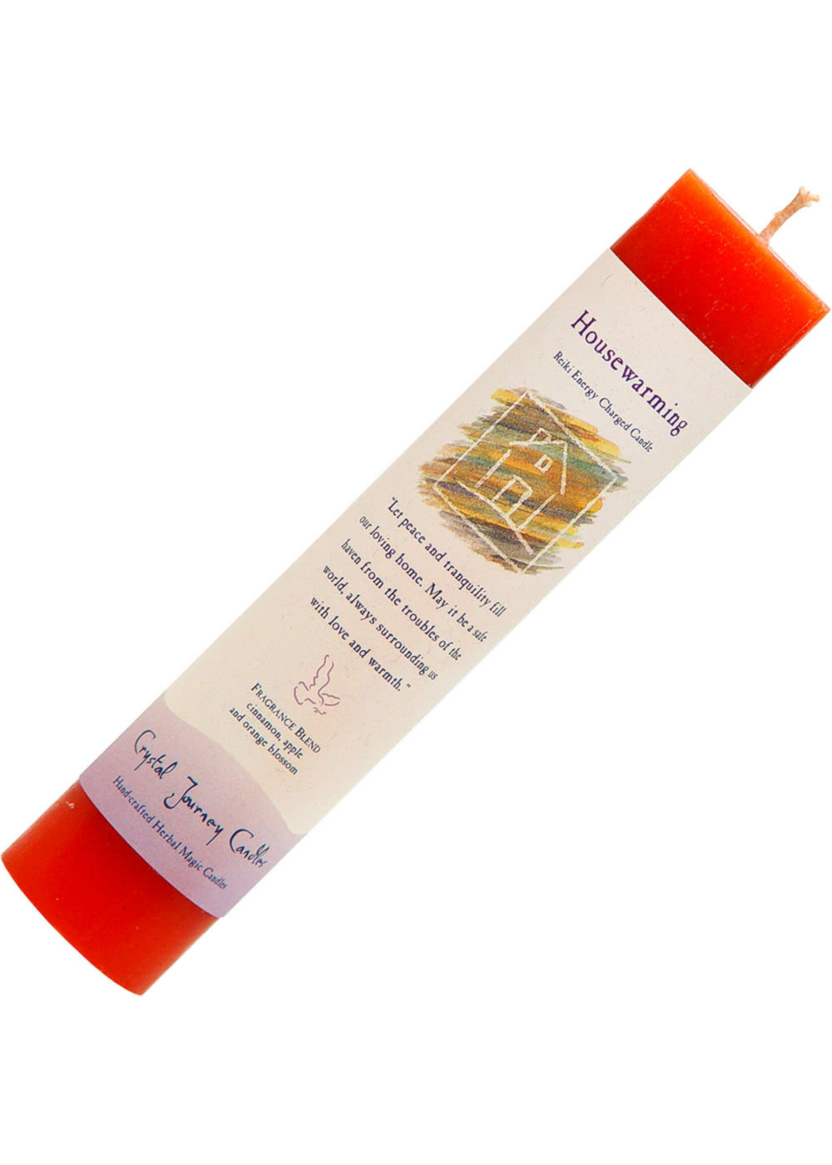 Candle Herbal Pillar Housewarming