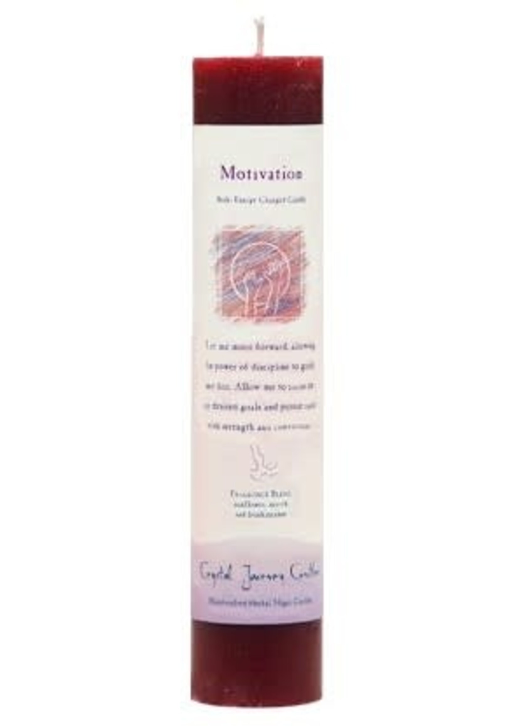 Candle Herbal Pillar Motivation