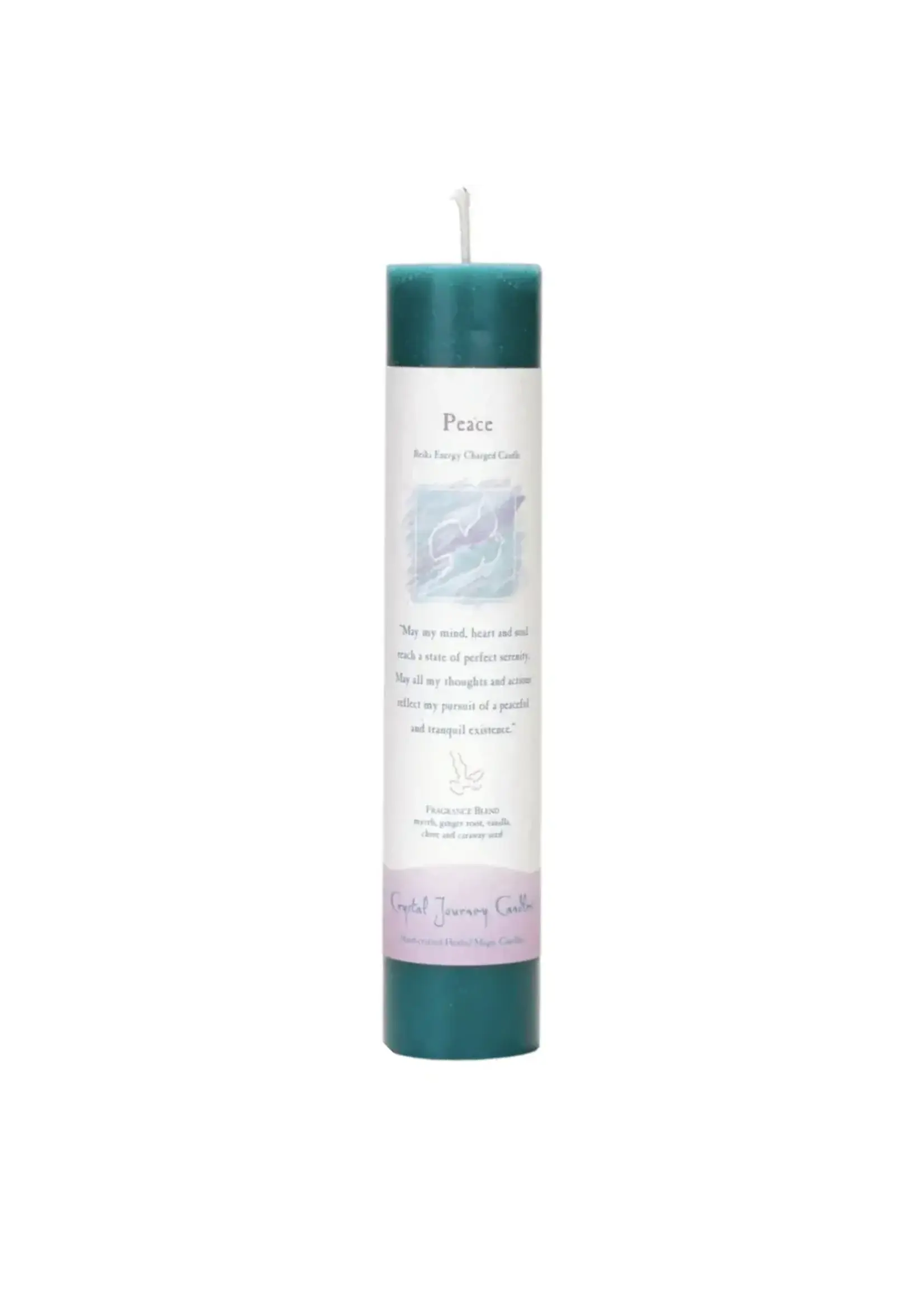 Candle Herbal Pillar Peace