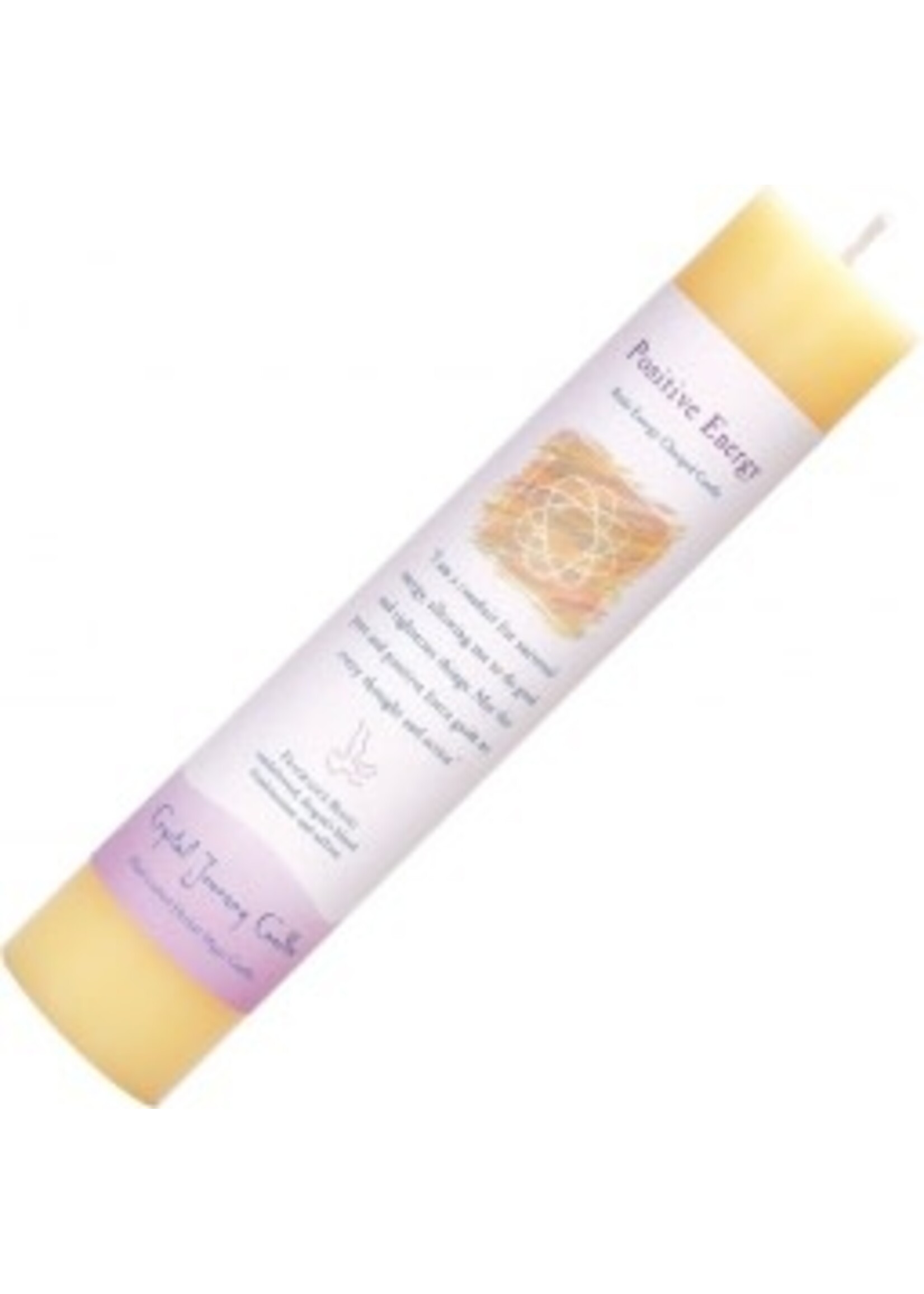 Candle Herbal Pillar Positive Energy