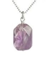 Necklace Amethyst Chunk