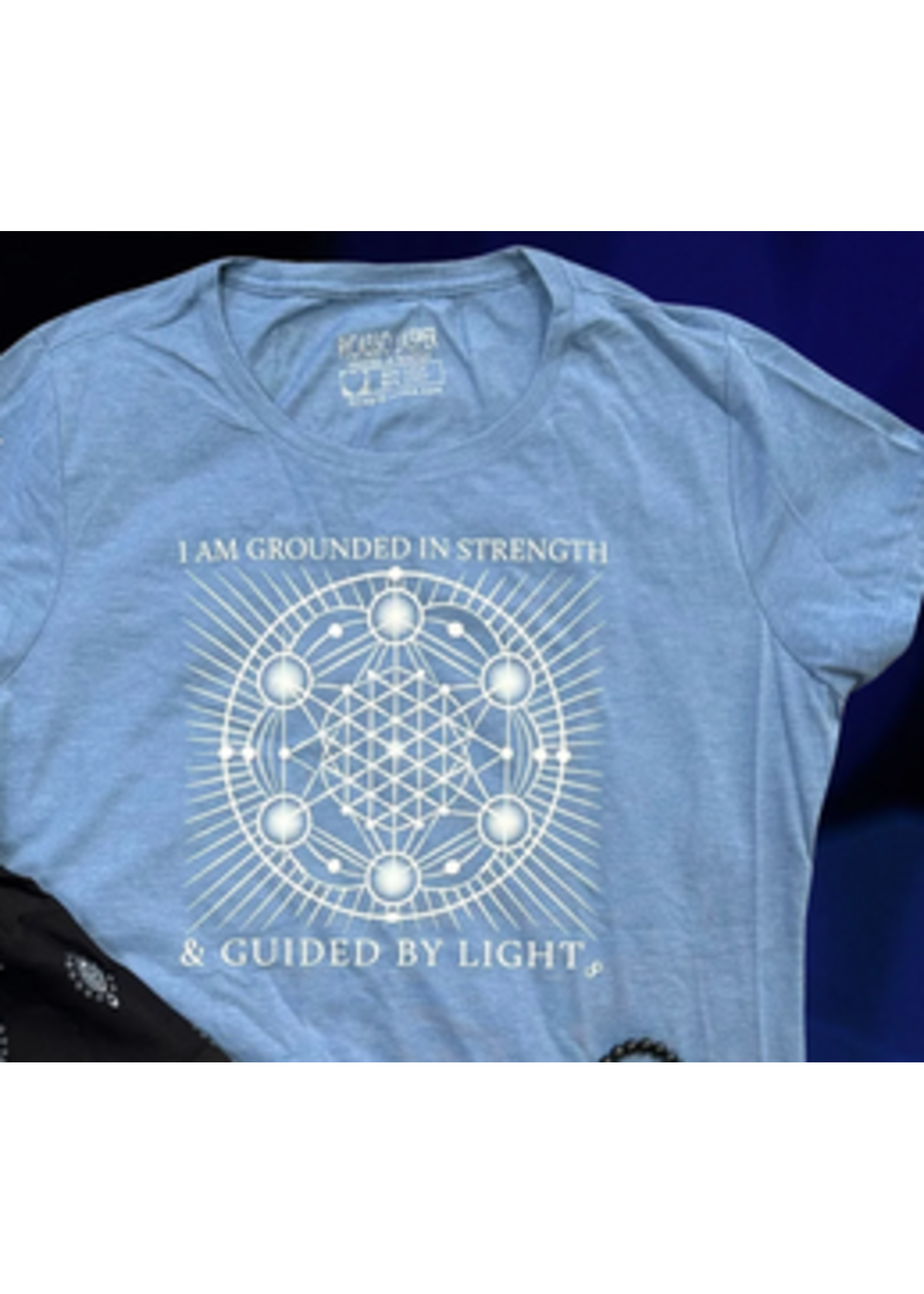 I Am Grounded in Strength & Guided by Light, Tee XL