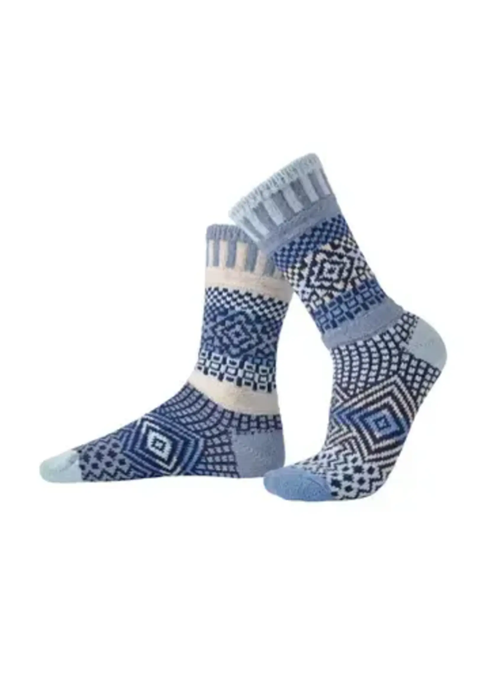 Solmate Socks  Azure Medium