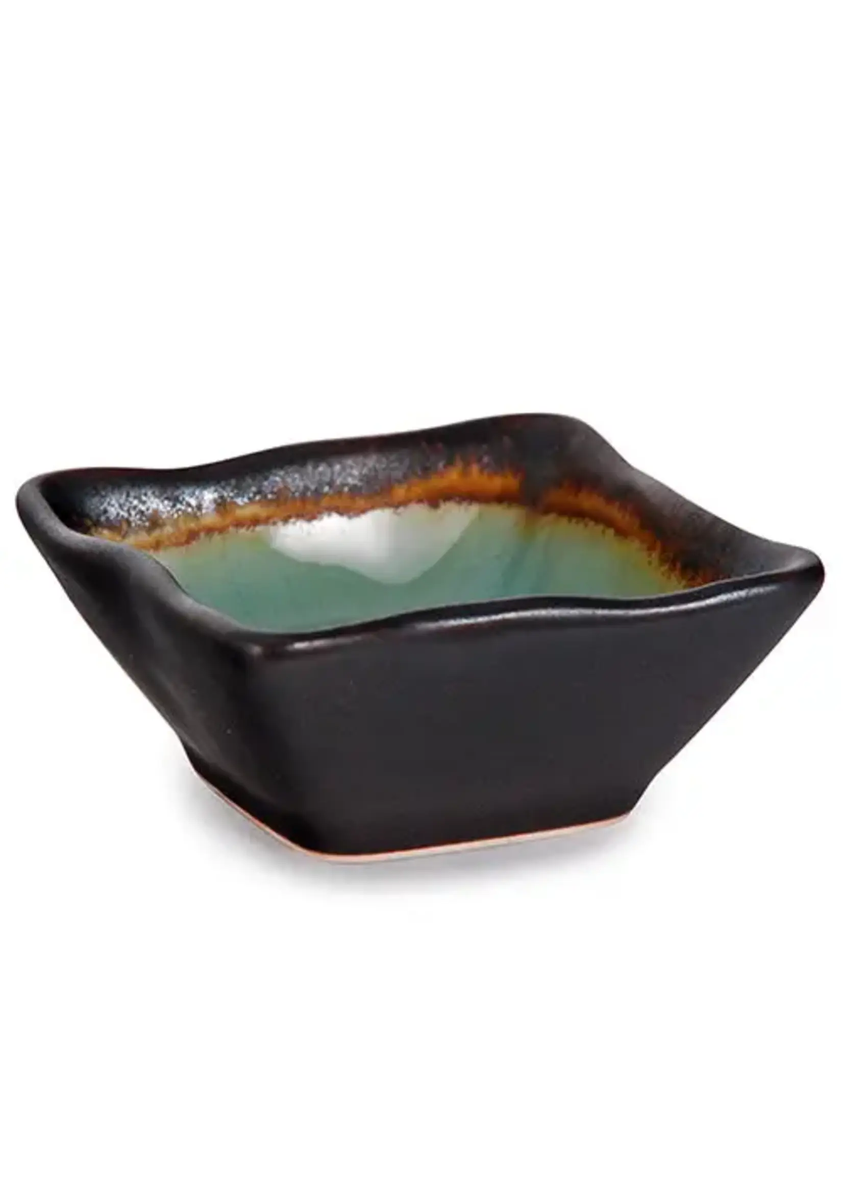 Sauce Dish Midori Kanyu Square 2.75"