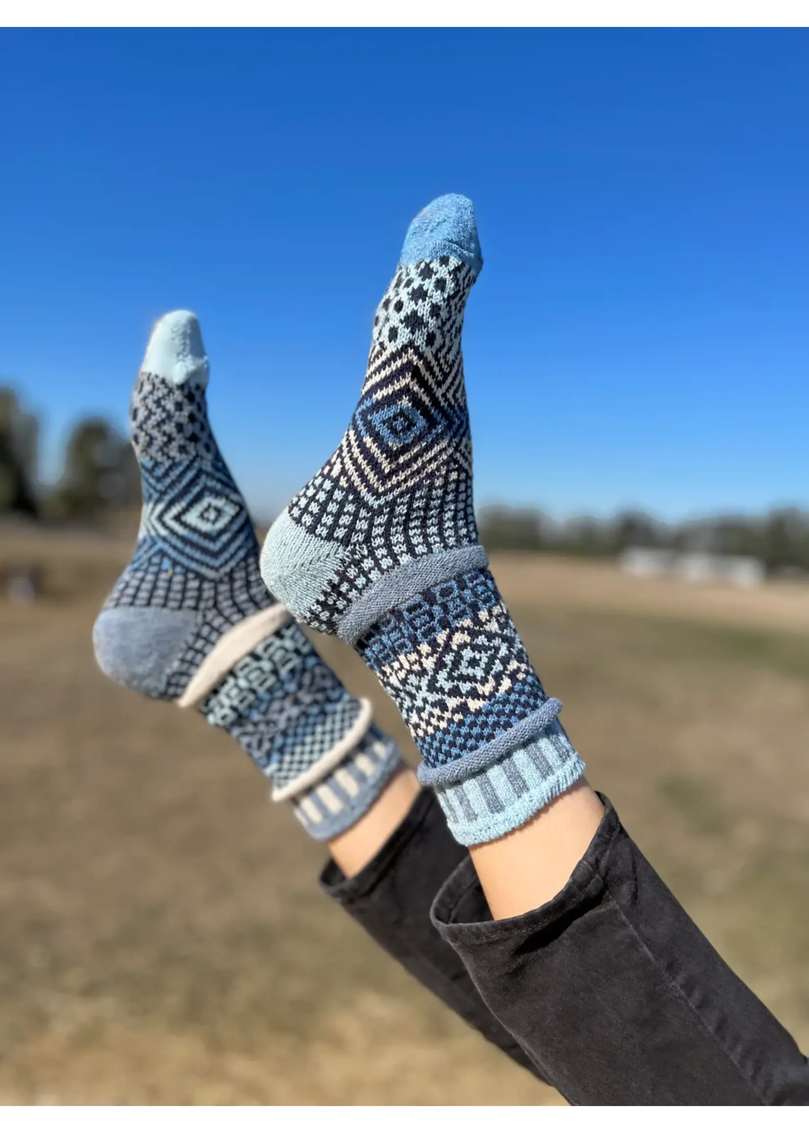 Solmate Socks Azure Extra Large