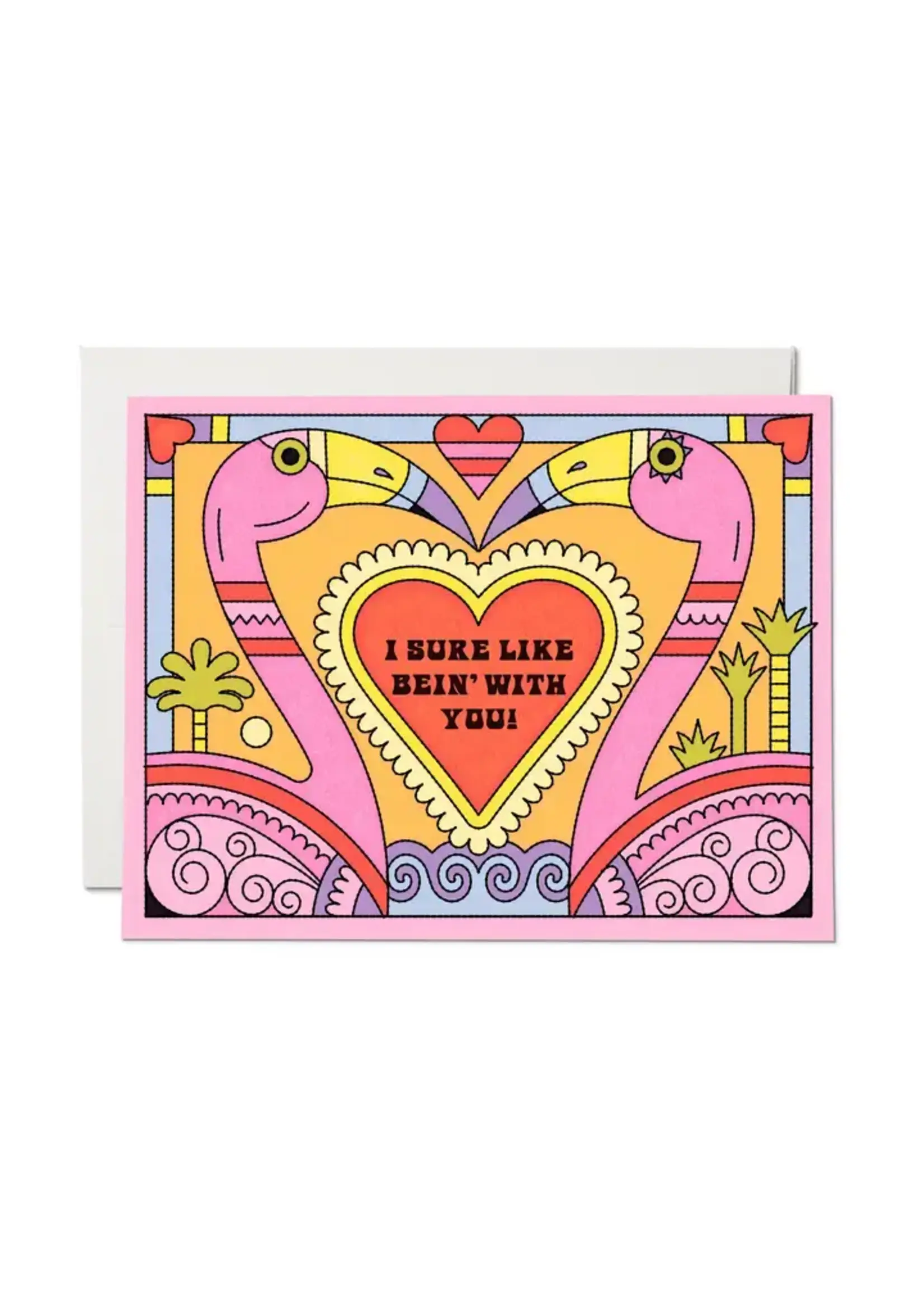 Card FR Bein' with you