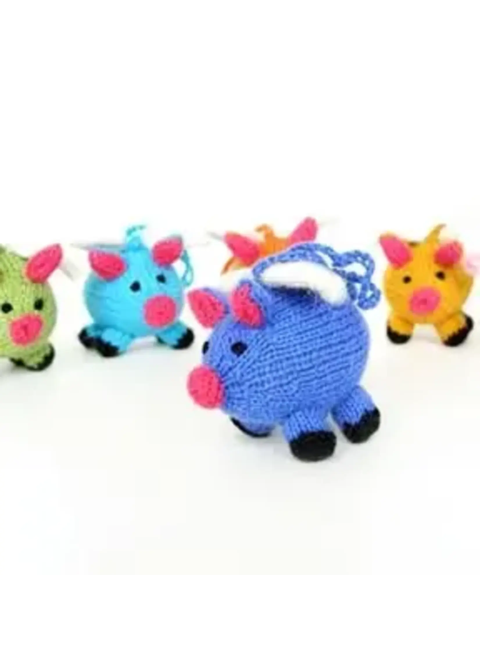 Ornament Handmade  Flying Pigs