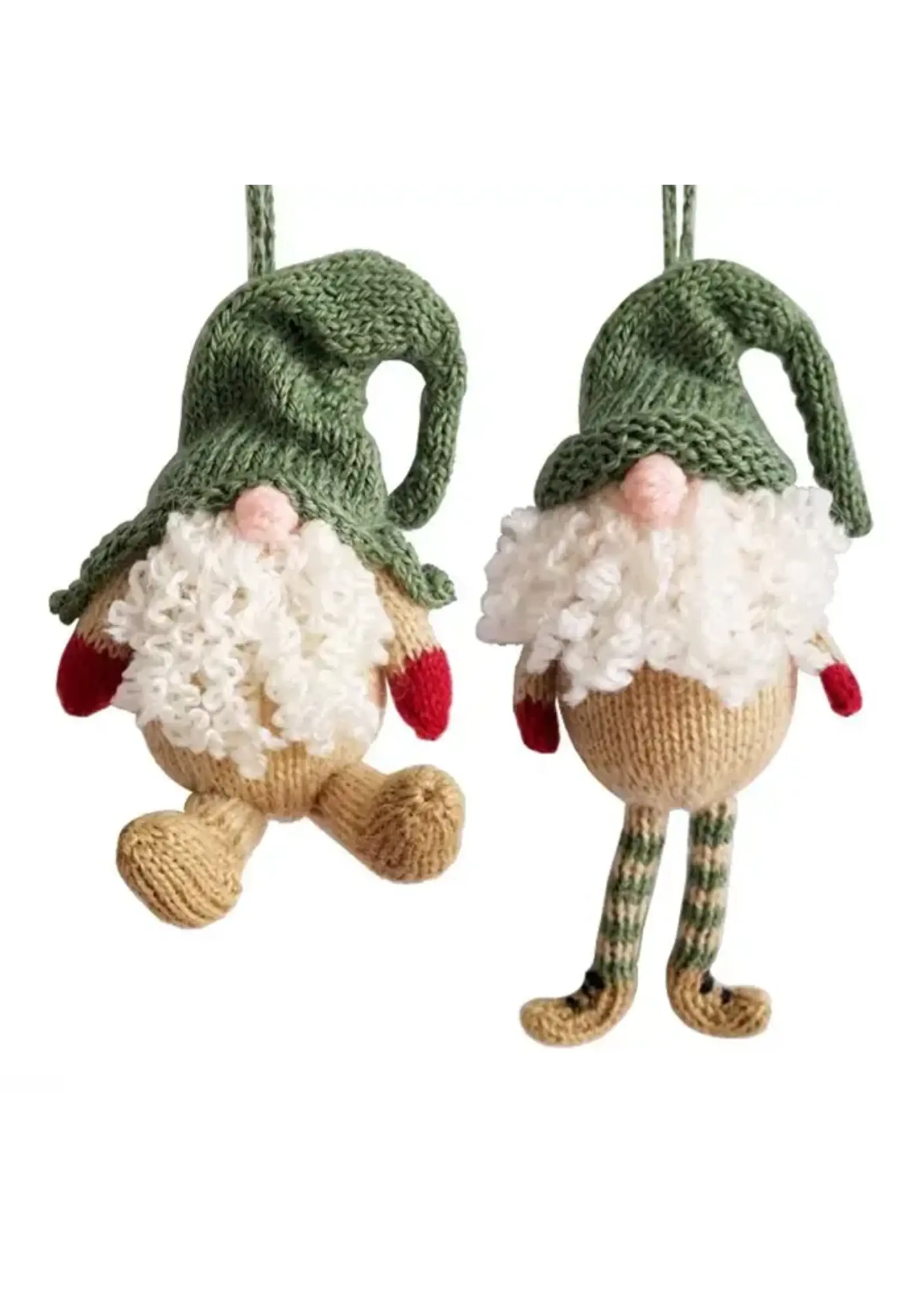 Ornament Handmade Knit Gnome