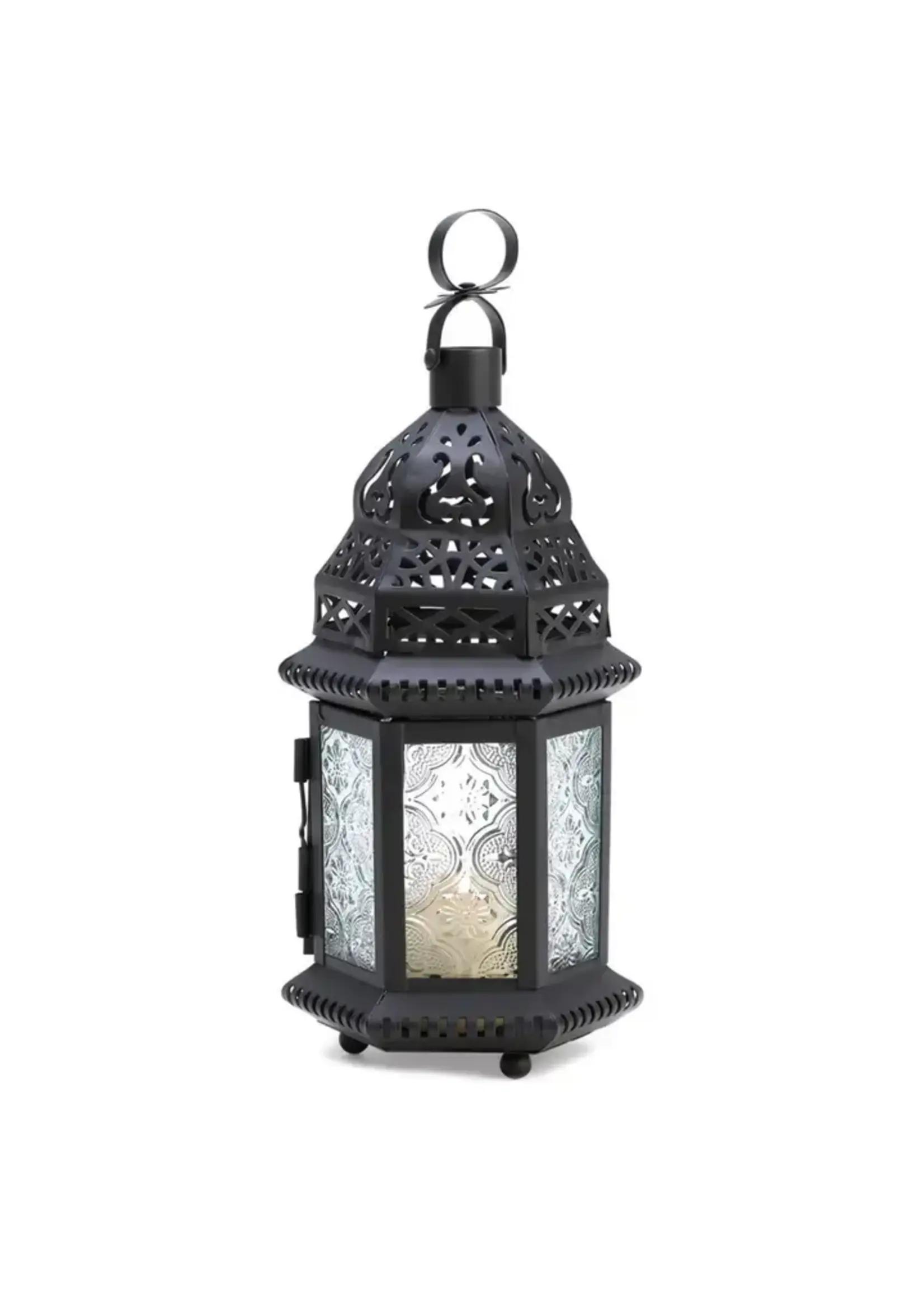 Clear Glass Moroccan Lantern