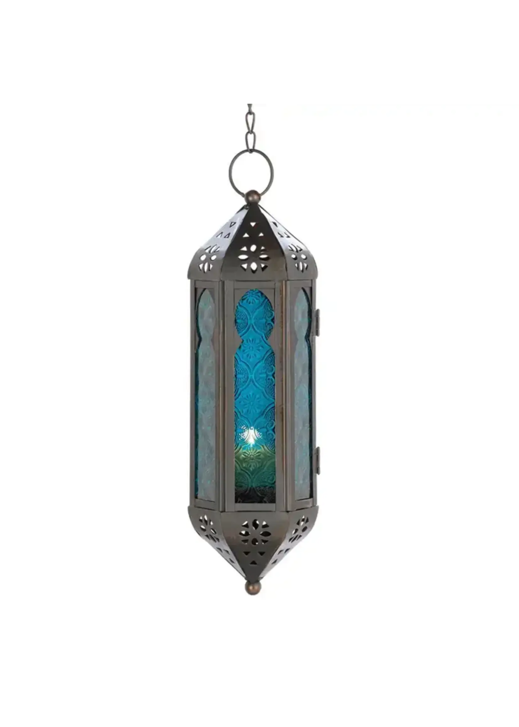 Ocean Blue Serenity Hanging Lamp