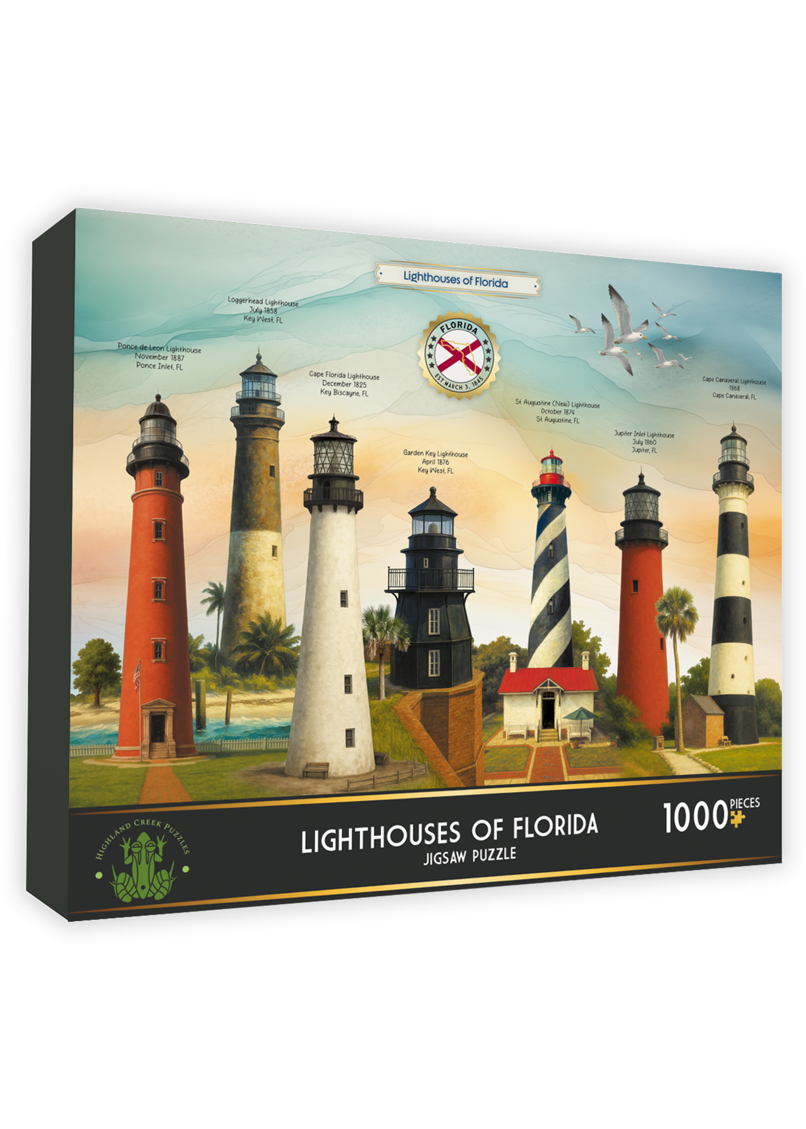 Puzzle Lighthouses of Florida